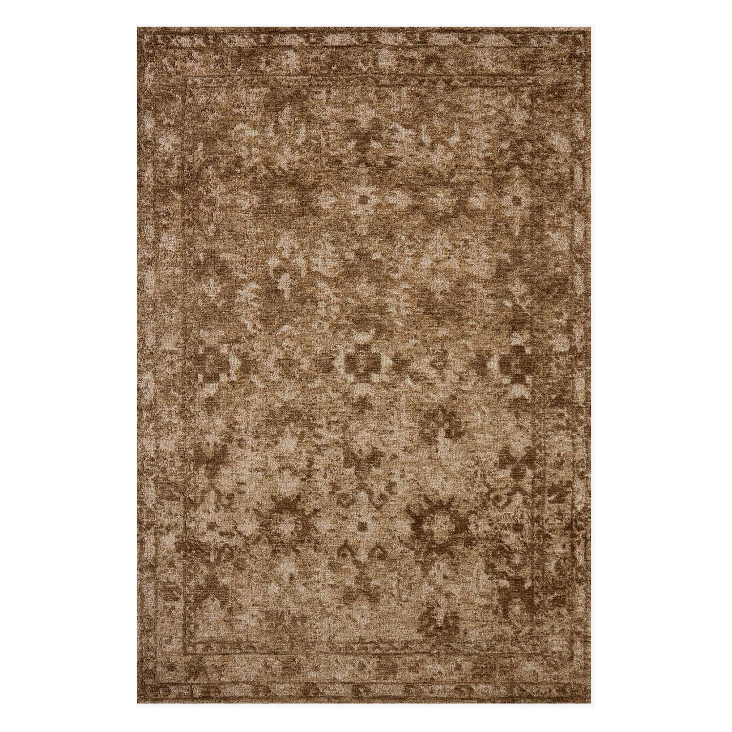 Loloi Percival Mocha/Sand Power Loomed Rug