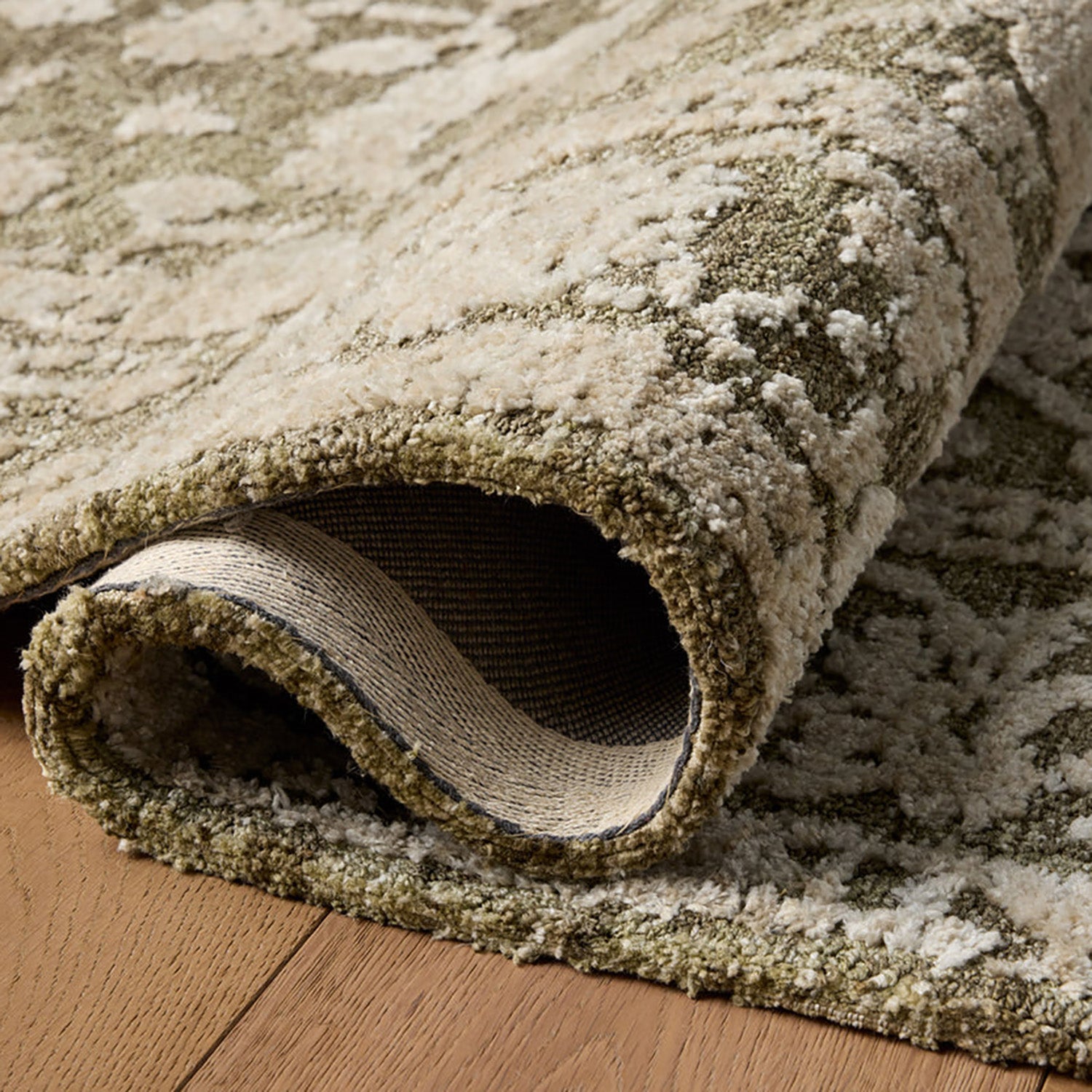 Loloi Percival Moss/Natural Power Loomed Rug