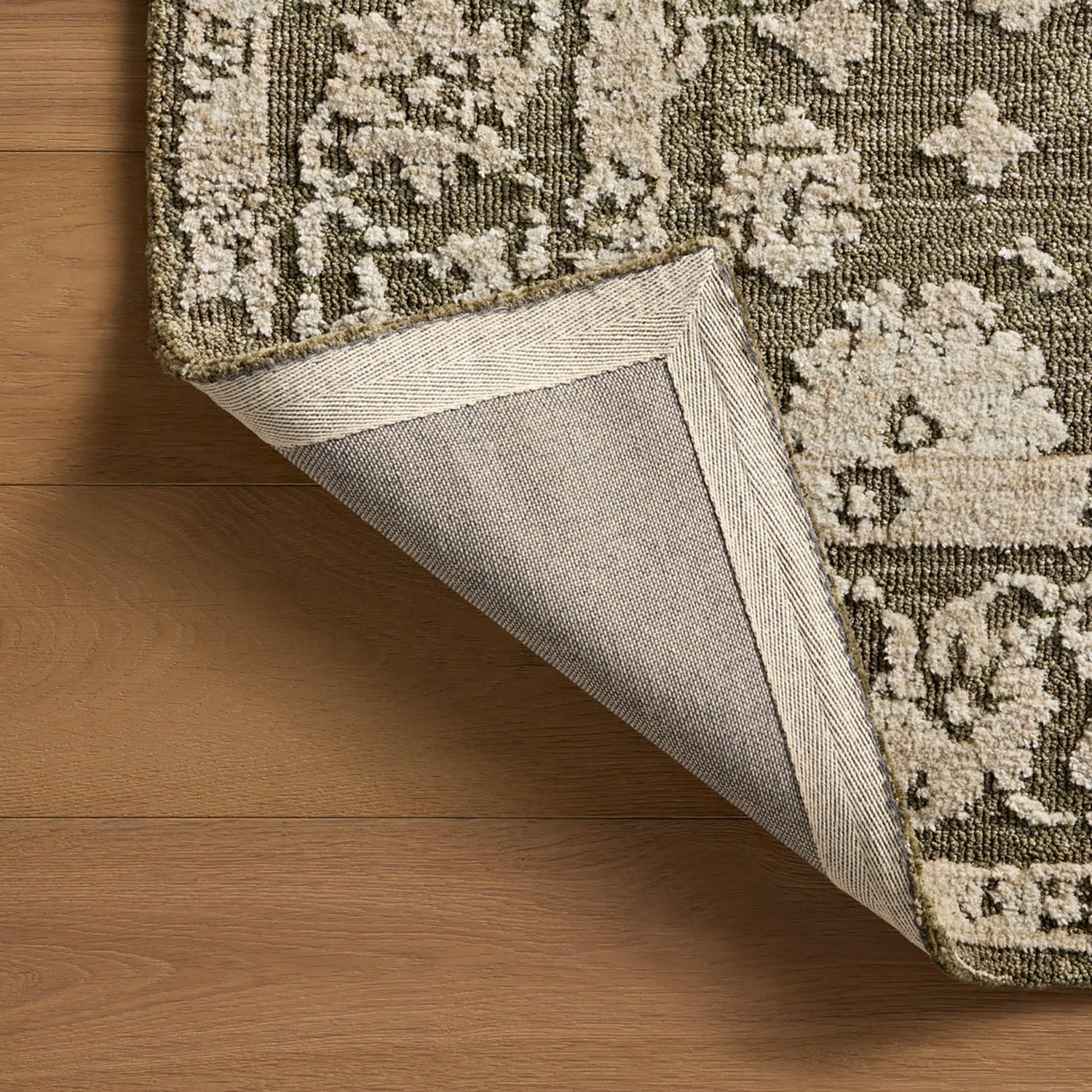 Loloi Percival Moss/Natural Power Loomed Rug