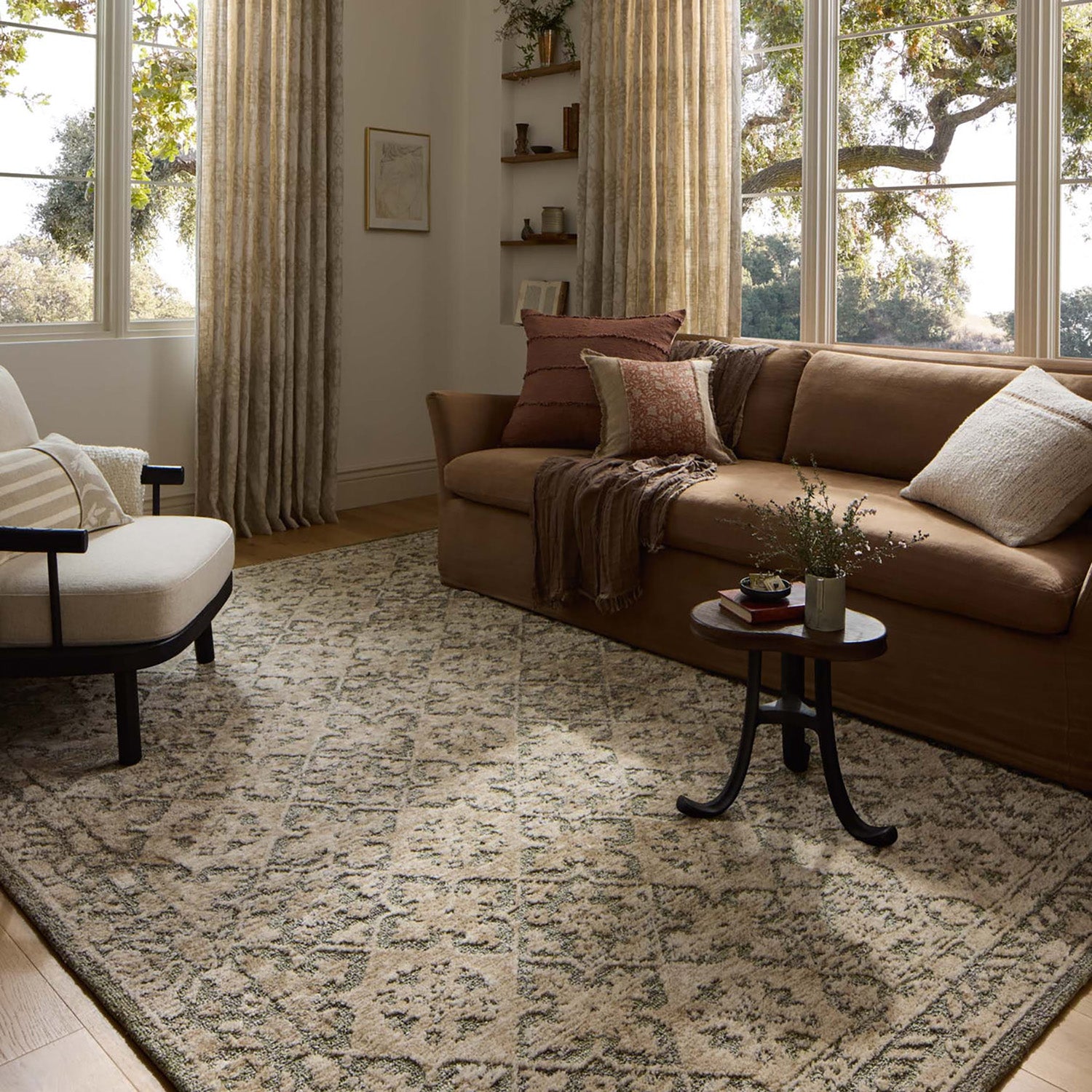 Loloi Percival Sage/Stone Power Loomed Rug