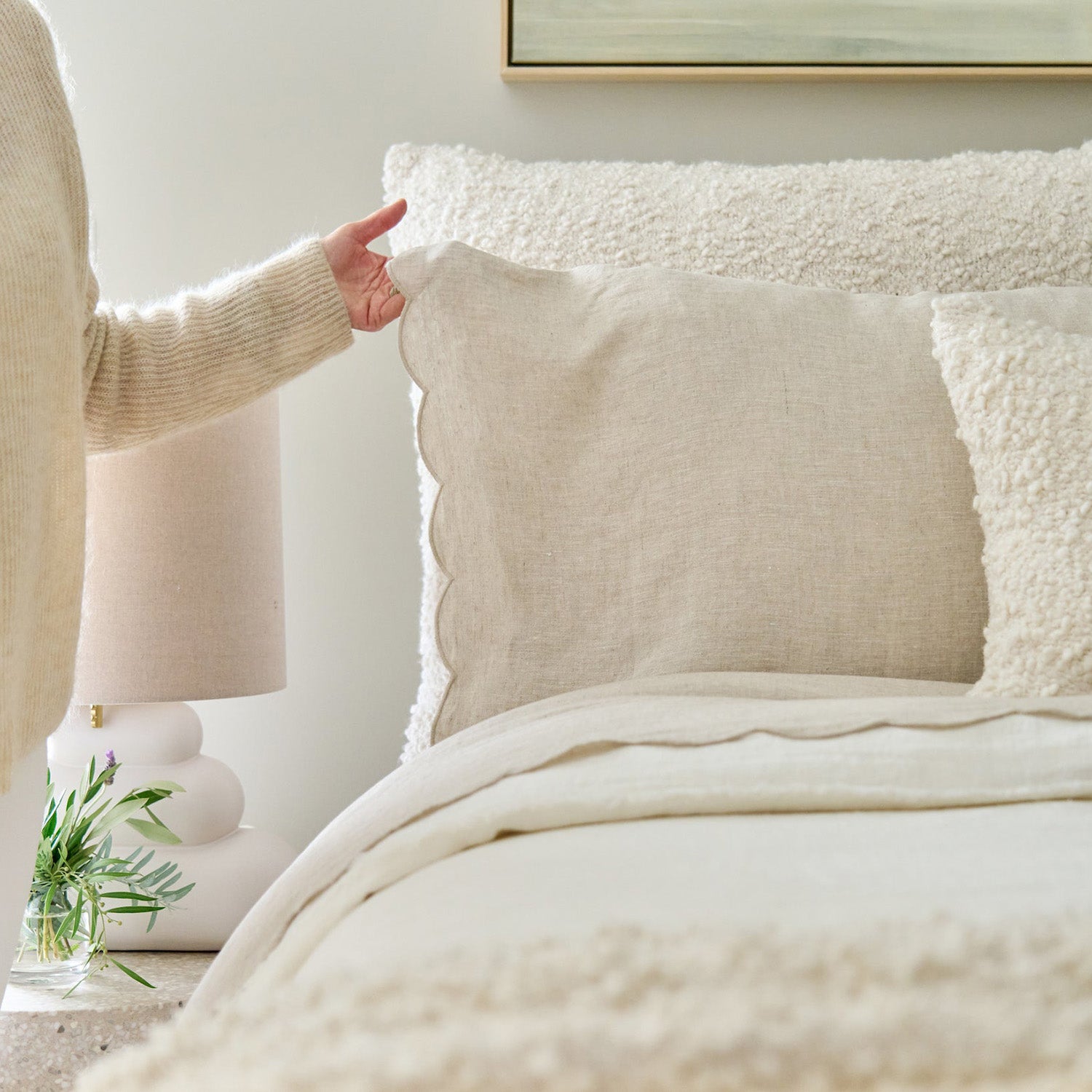 Pom Pom at Home Kelly Linen Pillowcase Set of 2