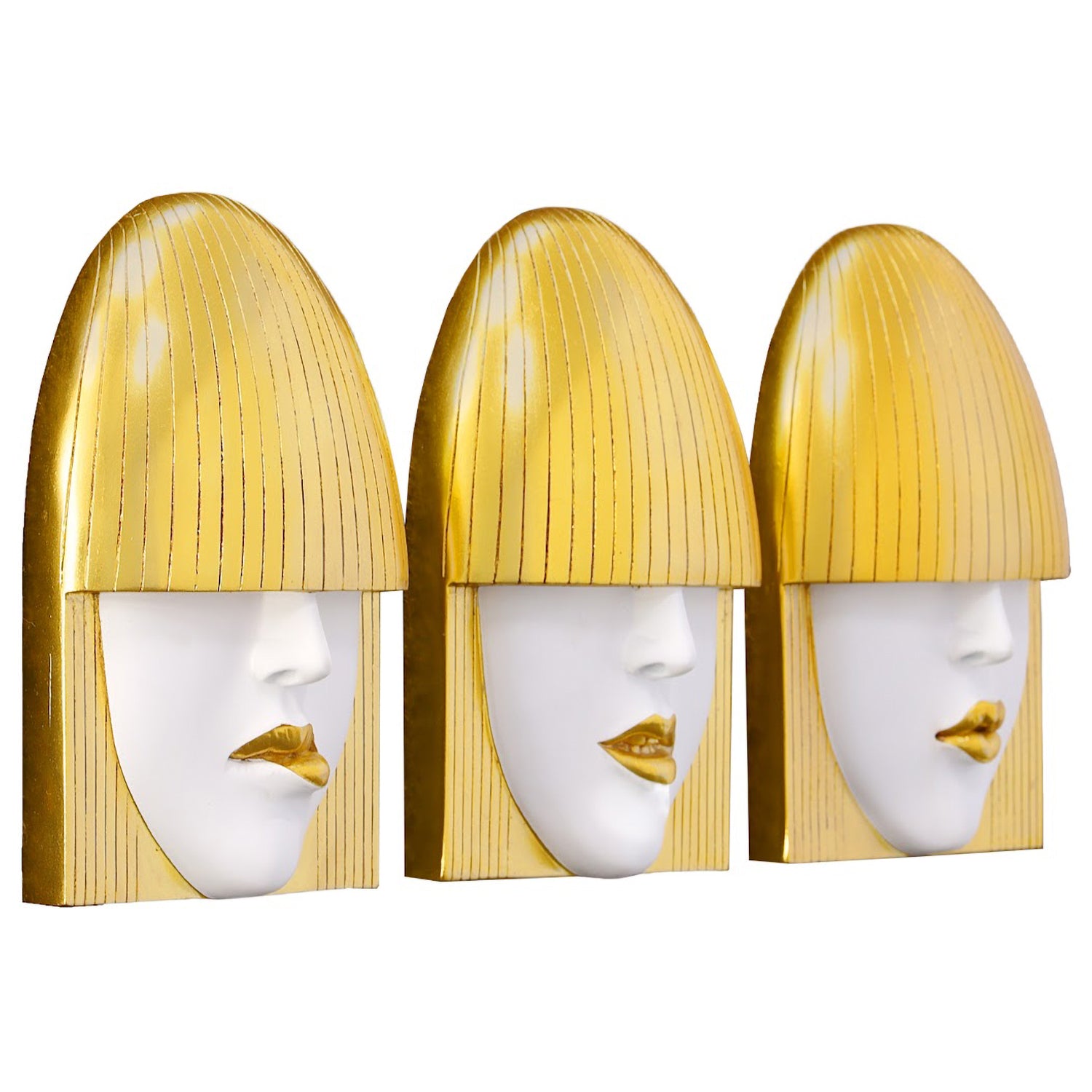 Phillips Collection Fashion Faces Wall Art Set of 3