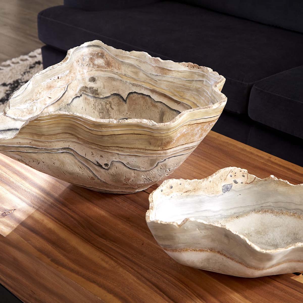 Phillips Collection Cast Onyx Bowl