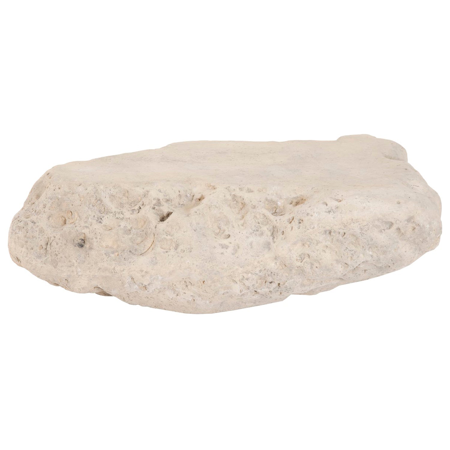 Phillips Collection Cast Boulder Coffee Table Roman Stone