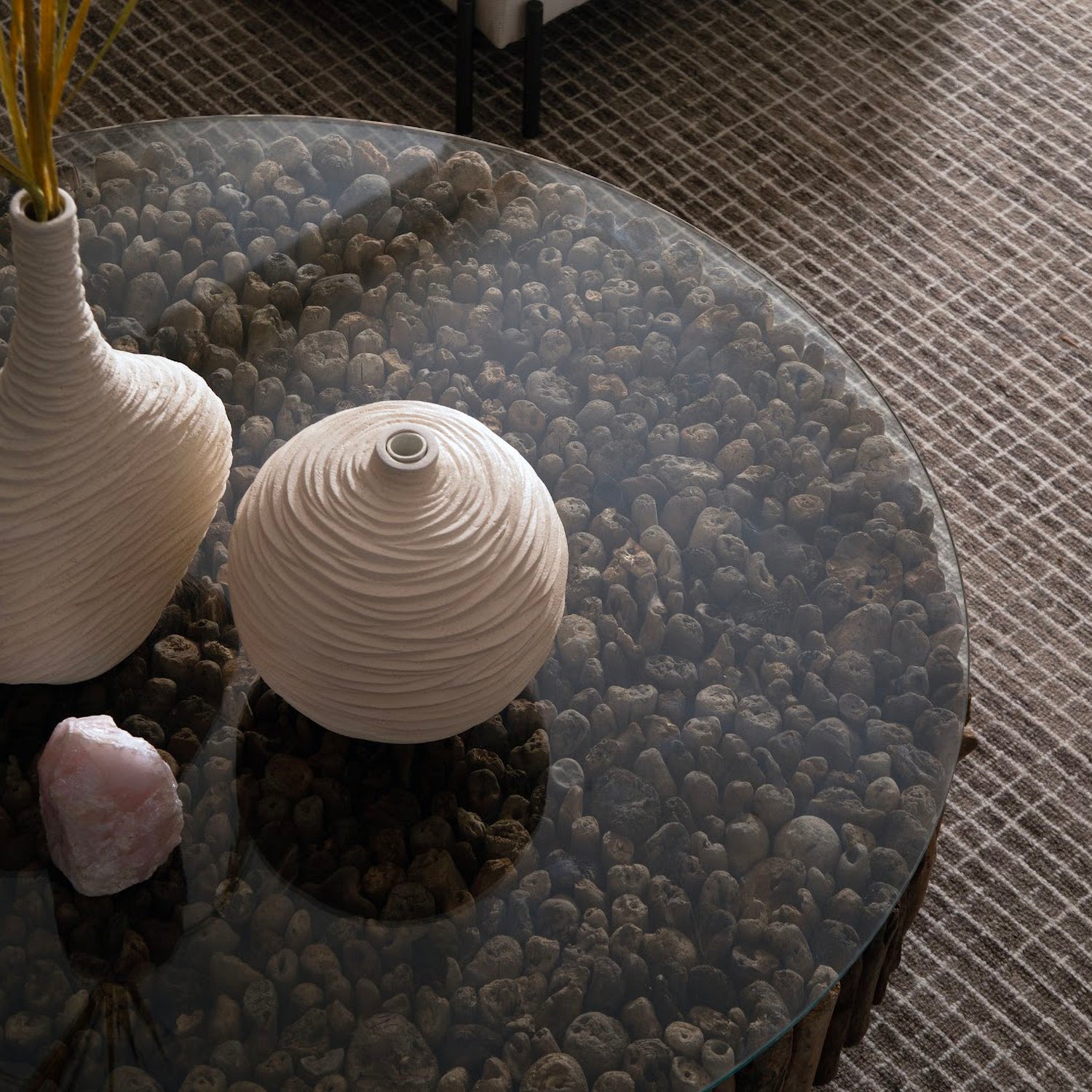 Phillips Collection Manhattan Round Coffee Table