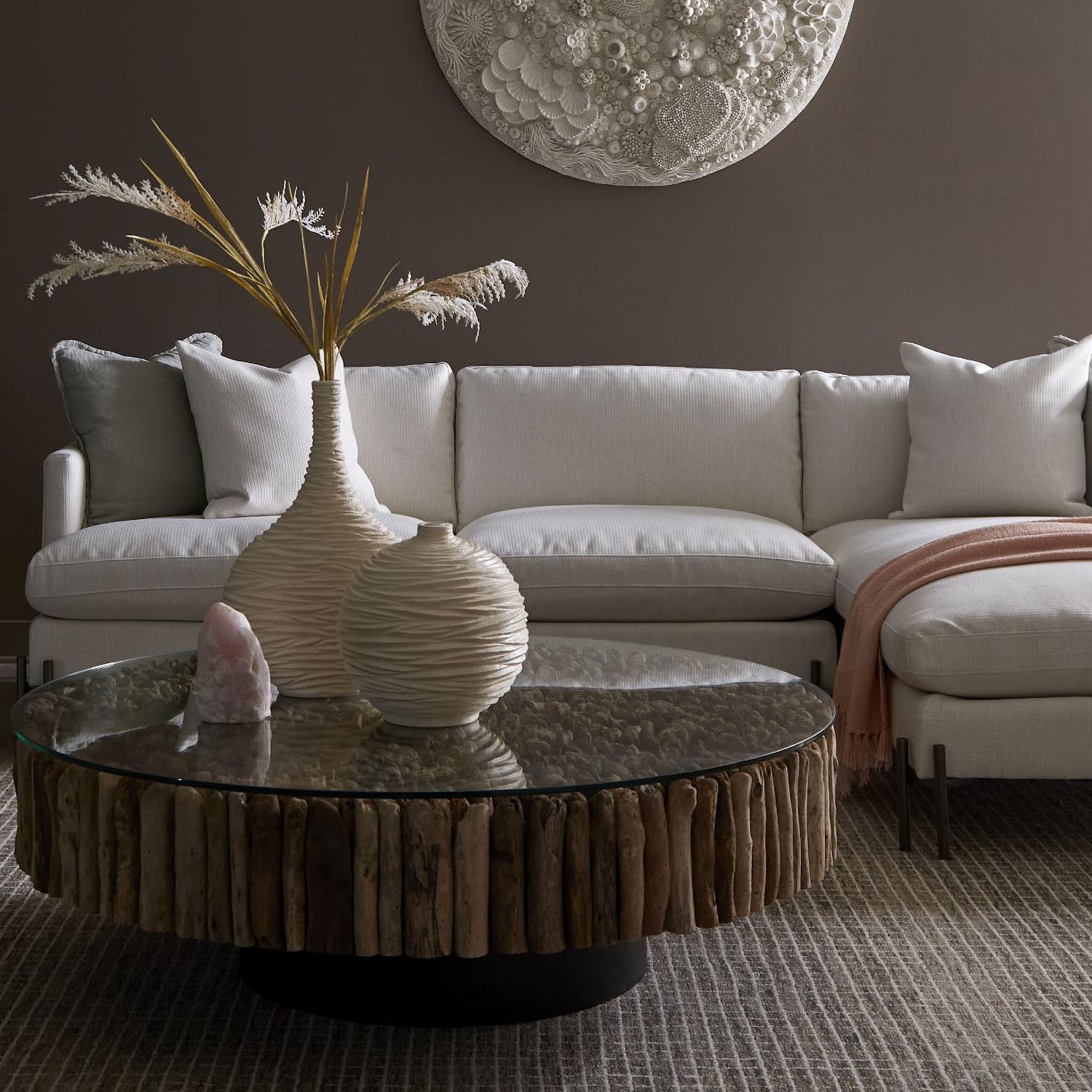 Phillips Collection Waves Sphere Vase