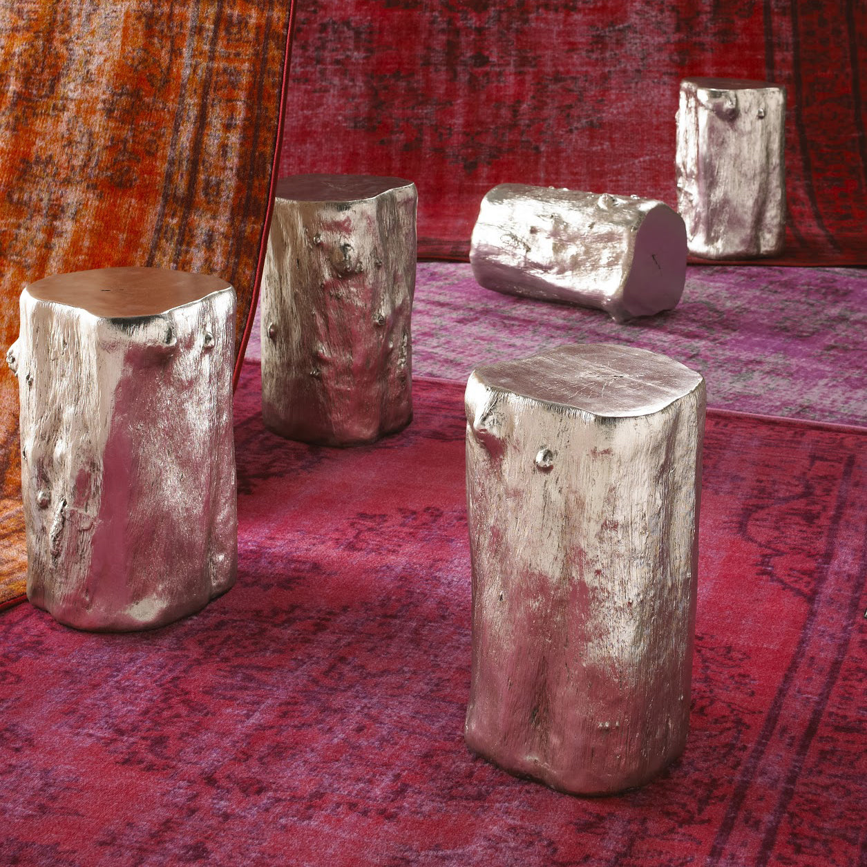 Phillips Collection Log Stool