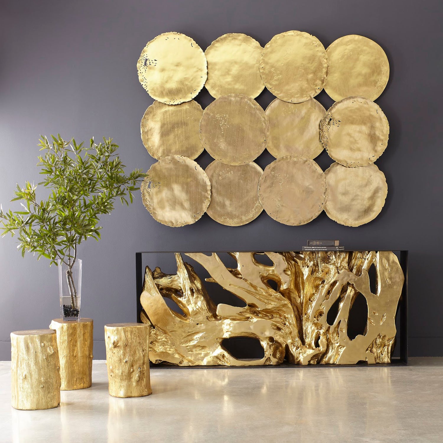 Phillips Collection Log Stool