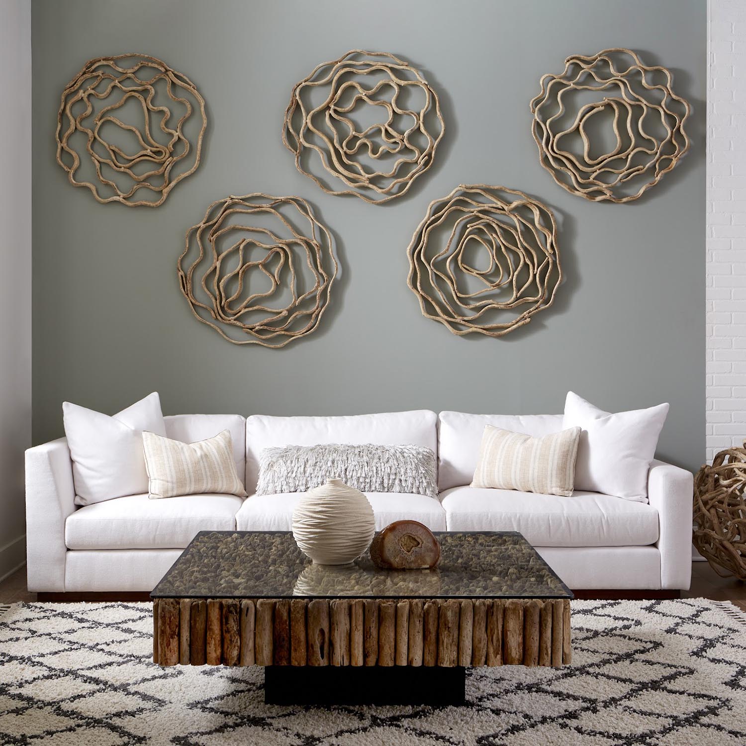 Phillips Collection Manhattan Square Coffee Table