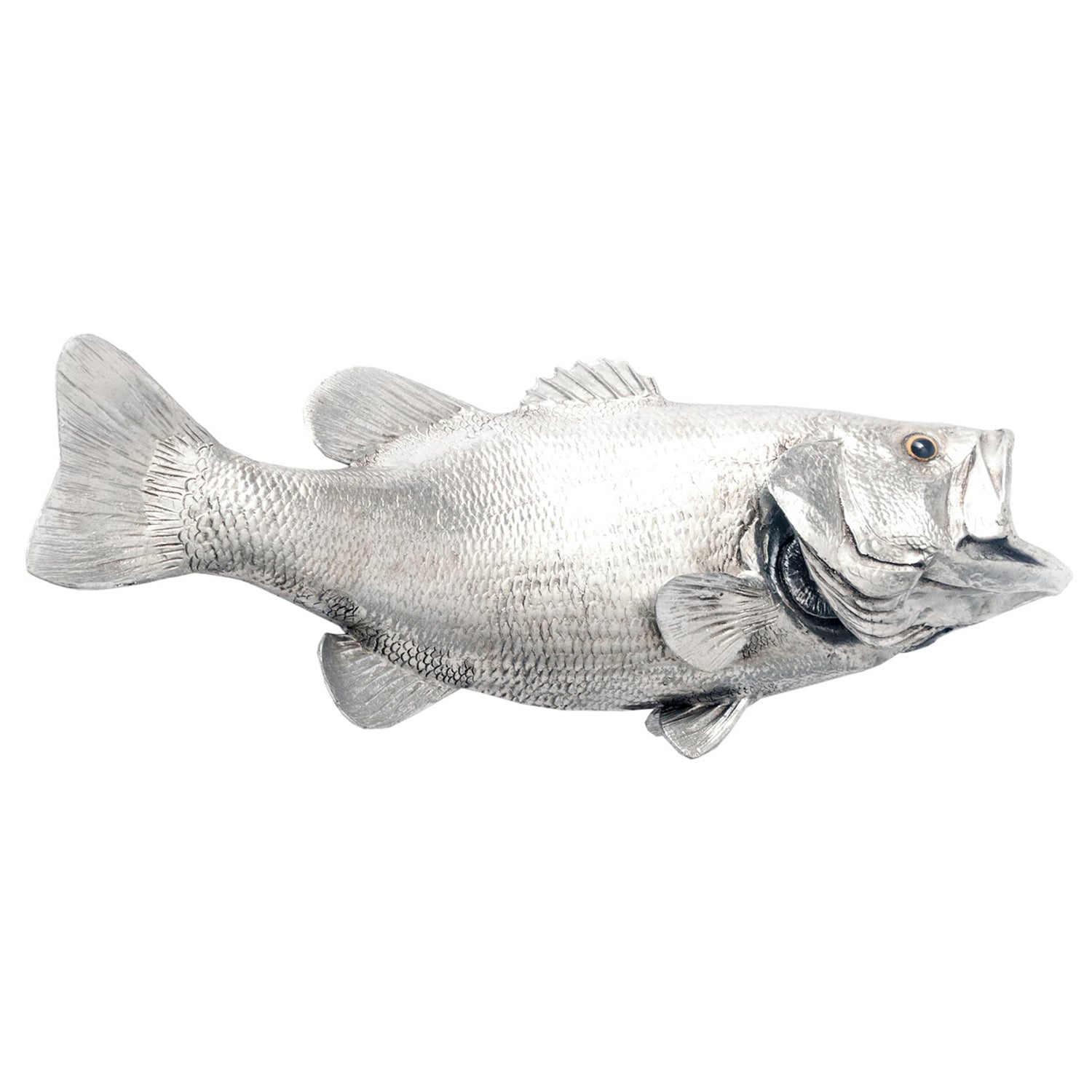 Phillips Collection Large Mouth Bass Fish Wall Sculpture