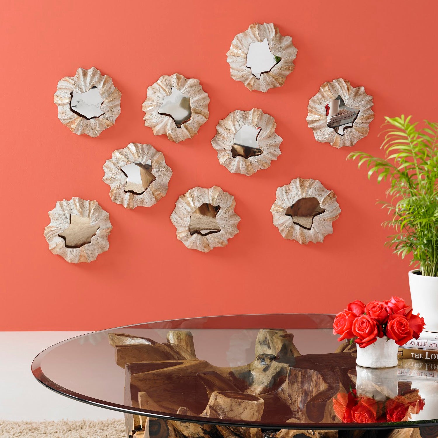 Phillips Collection Barnacle Wall Mirror