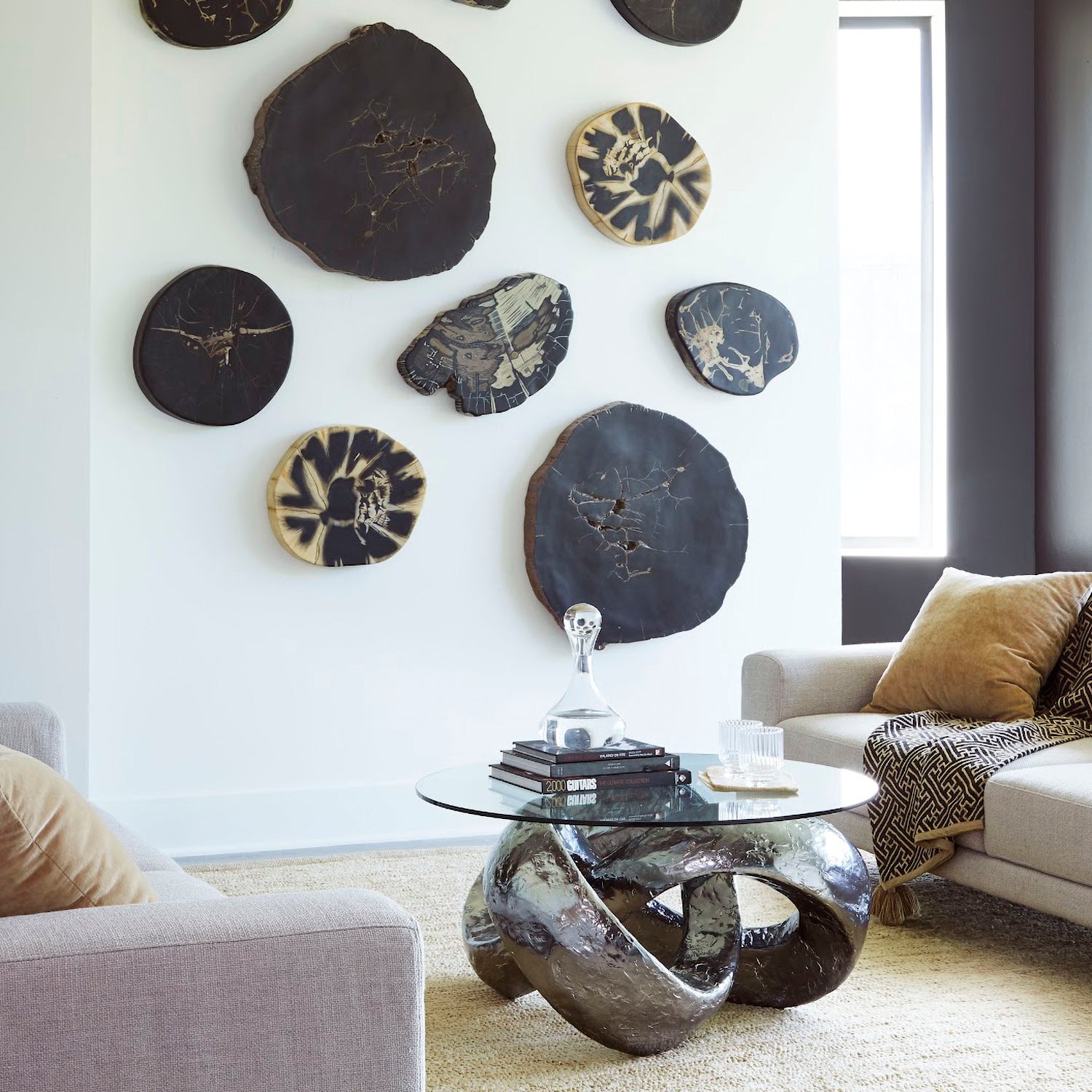 Phillips Collection Trifoil Coffee Table