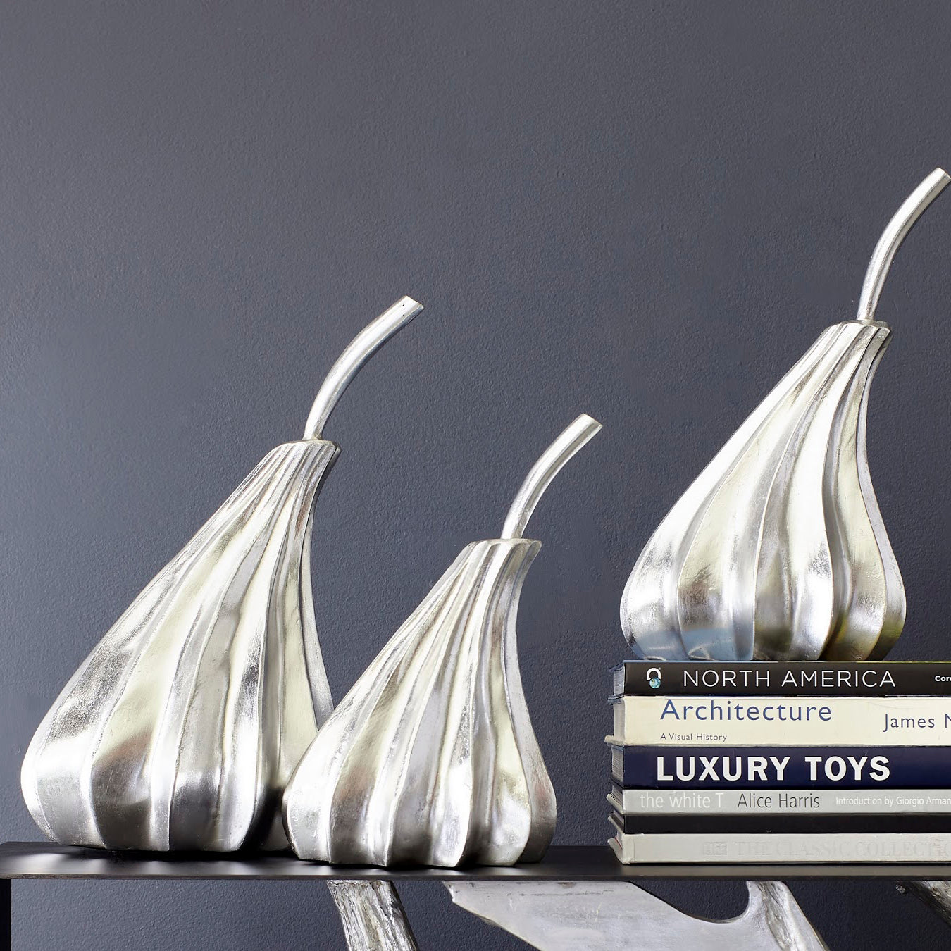 Phillips Collection Hand Dipped Pears Set of 3