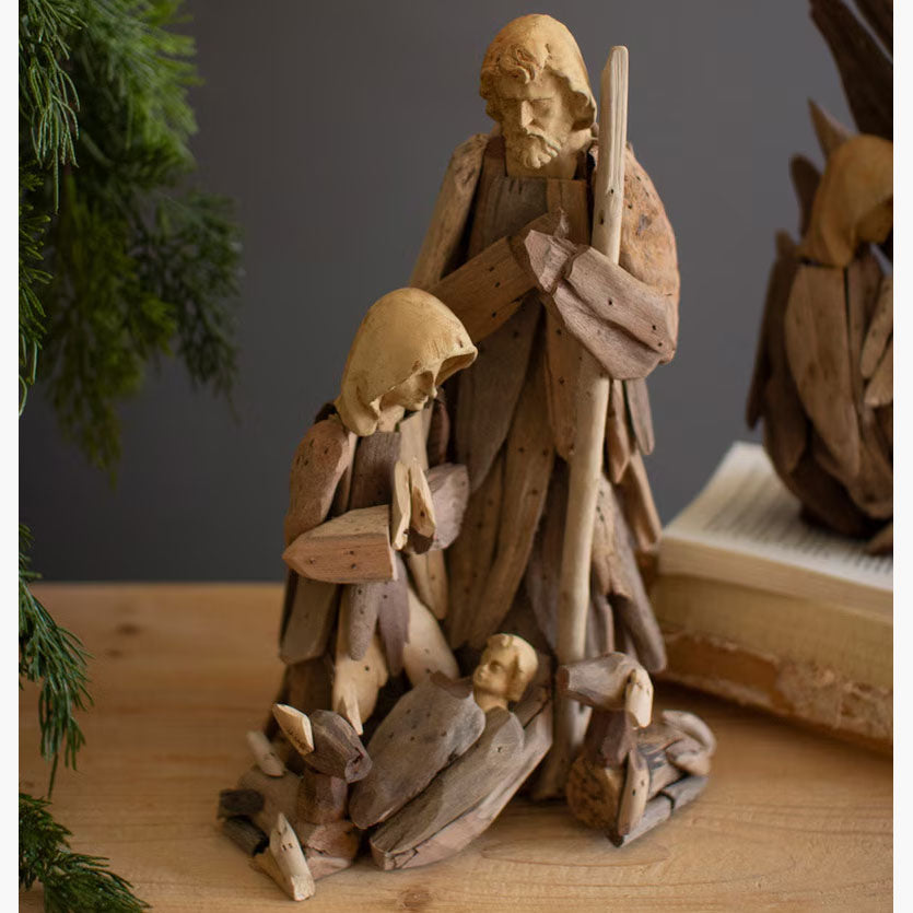 Driftwood Mary Joseph and Jesus