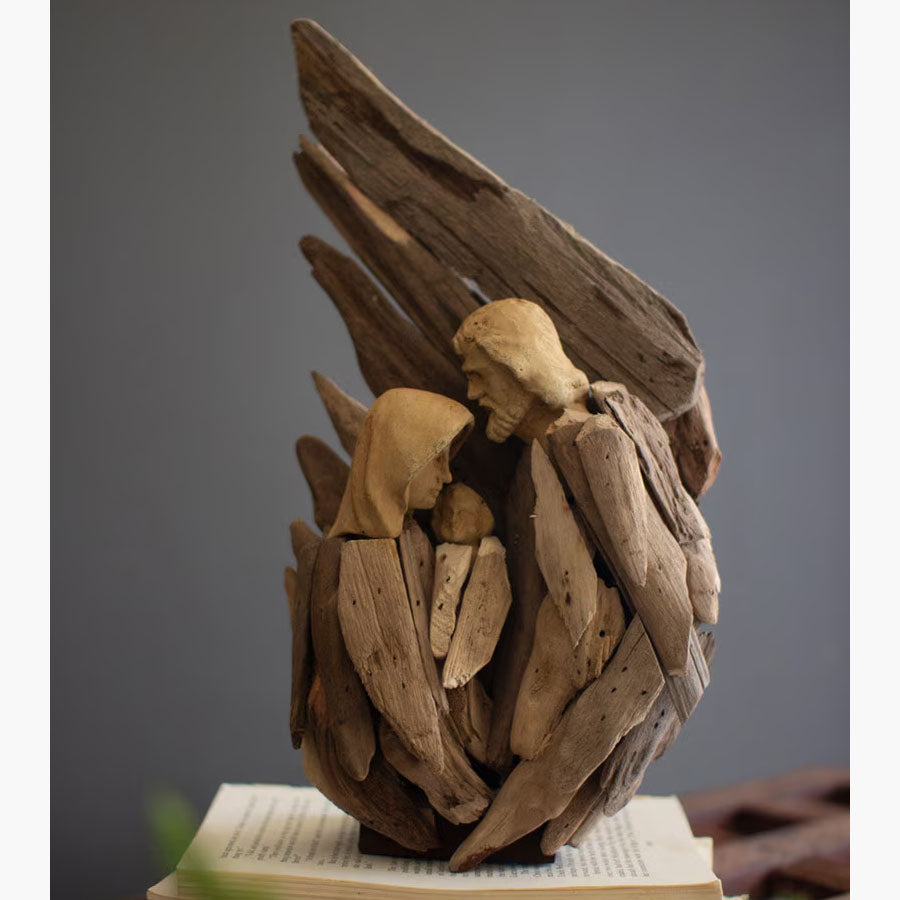 Driftwood Mary Joseph and Jesus
