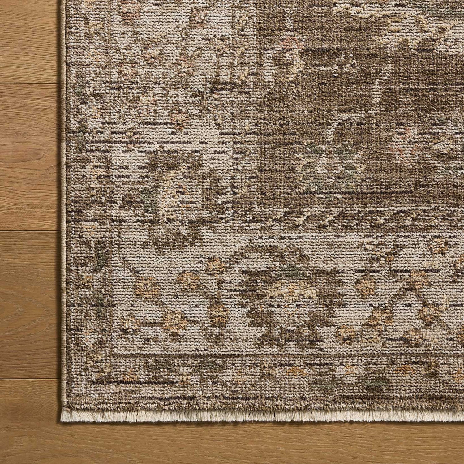 Loloi Priscilla Bark/Ivory Power Loomed Rug