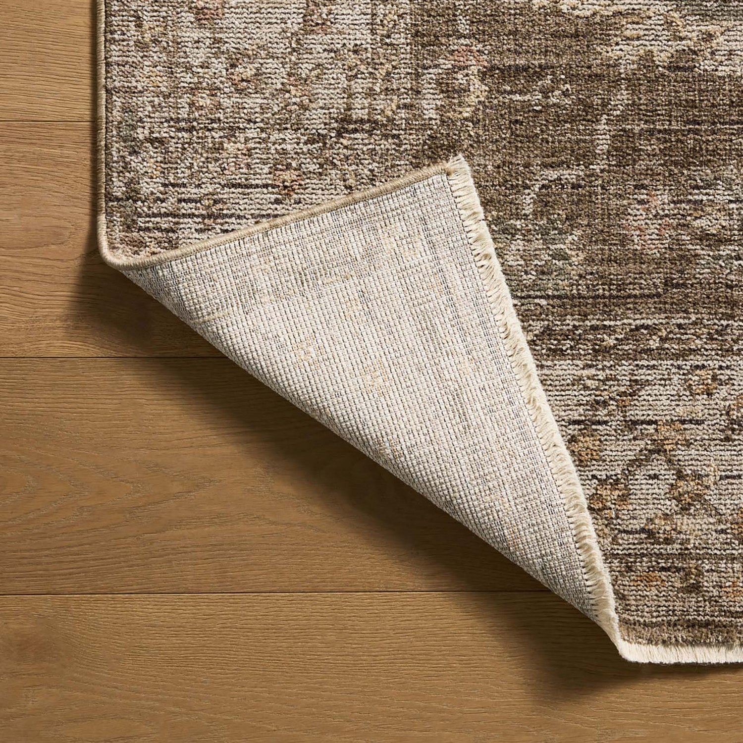 Loloi Priscilla Bark/Ivory Power Loomed Rug