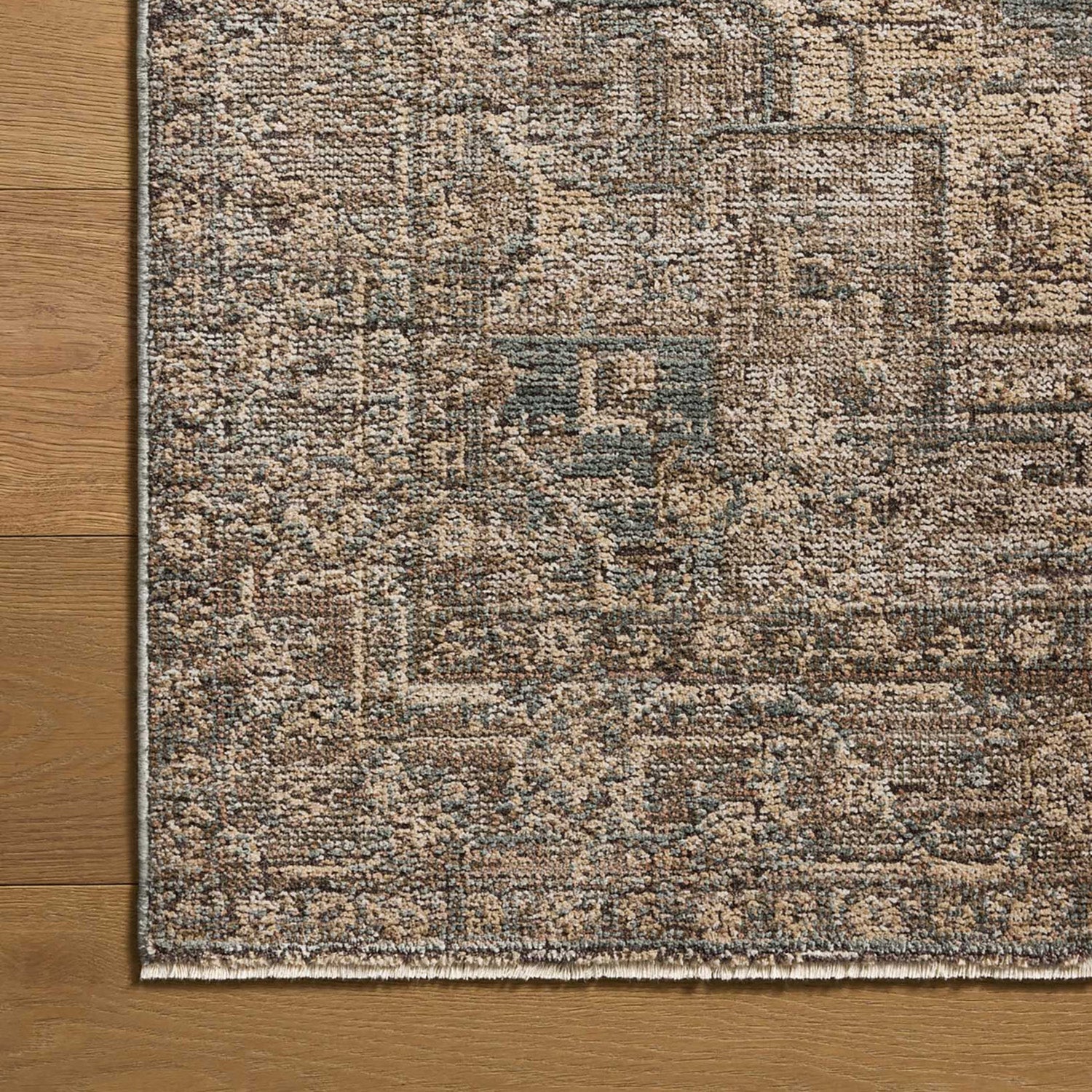 Loloi Priscilla Blue/Bark Power Loomed Rug