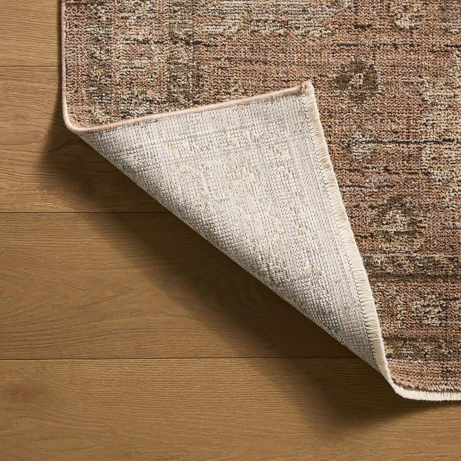 Loloi Priscilla Blush/Multi Power Loomed Rug