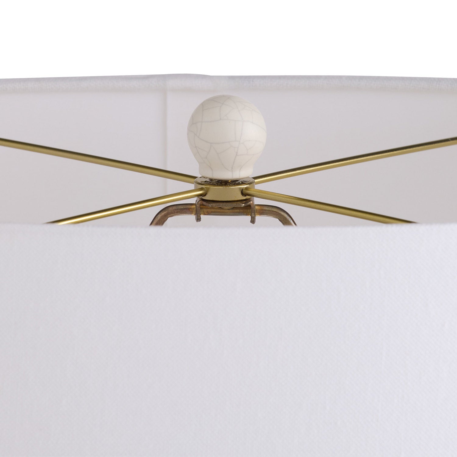 Arteriors Deagan Matte Ivory Table Lamp