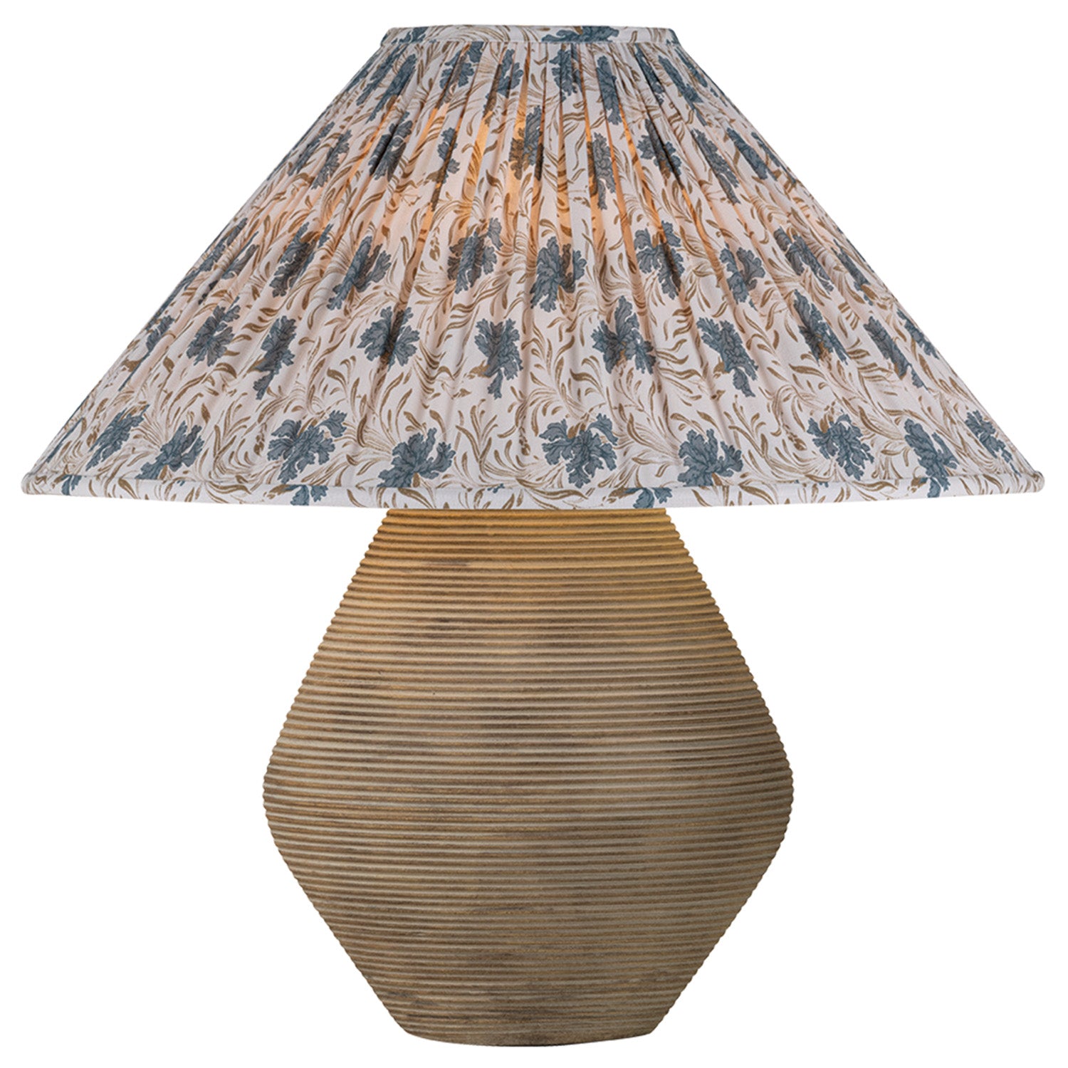 Troy Lighting Calabria Bloom Slate Small Table Lamp