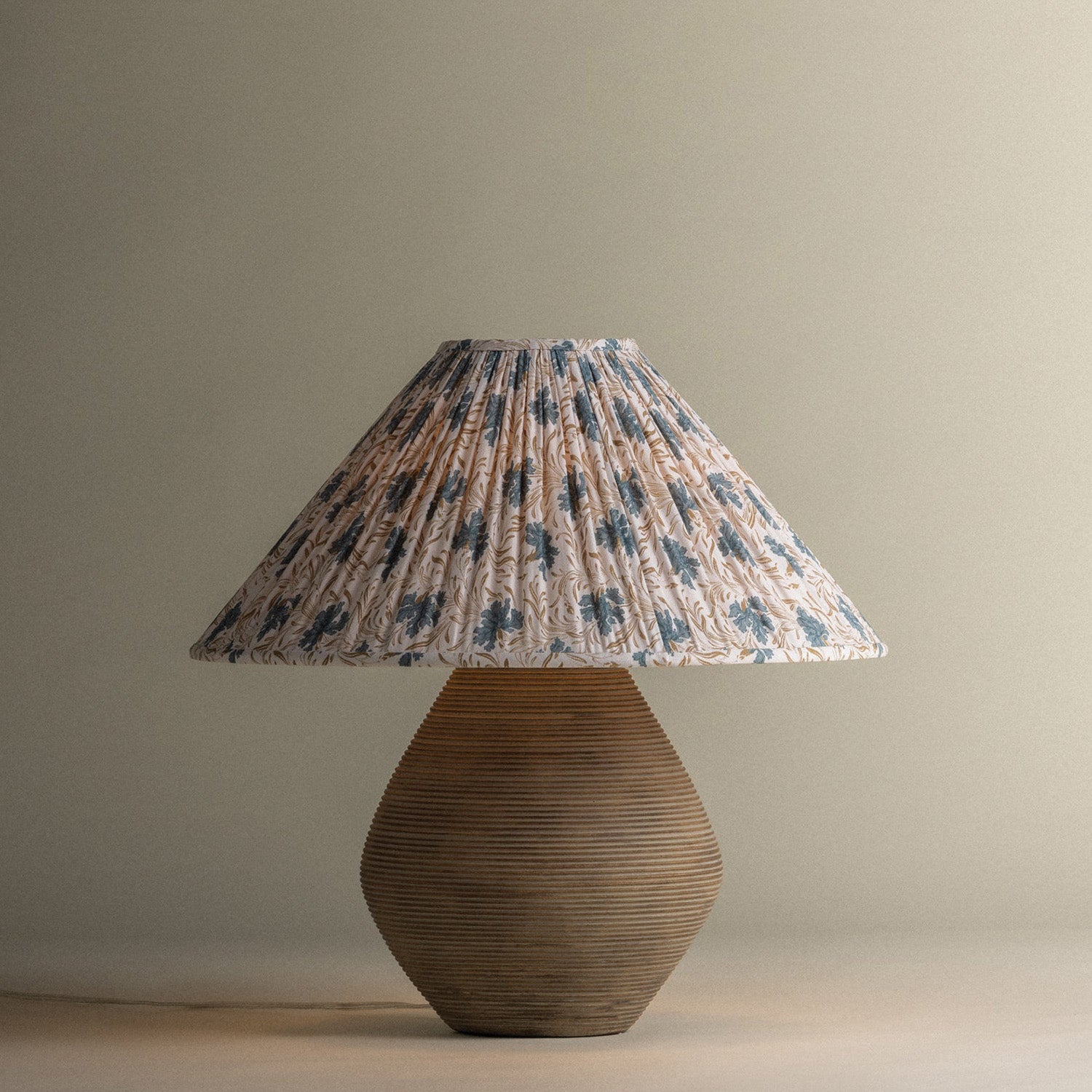 Troy Lighting Calabria Bloom Slate Small Table Lamp