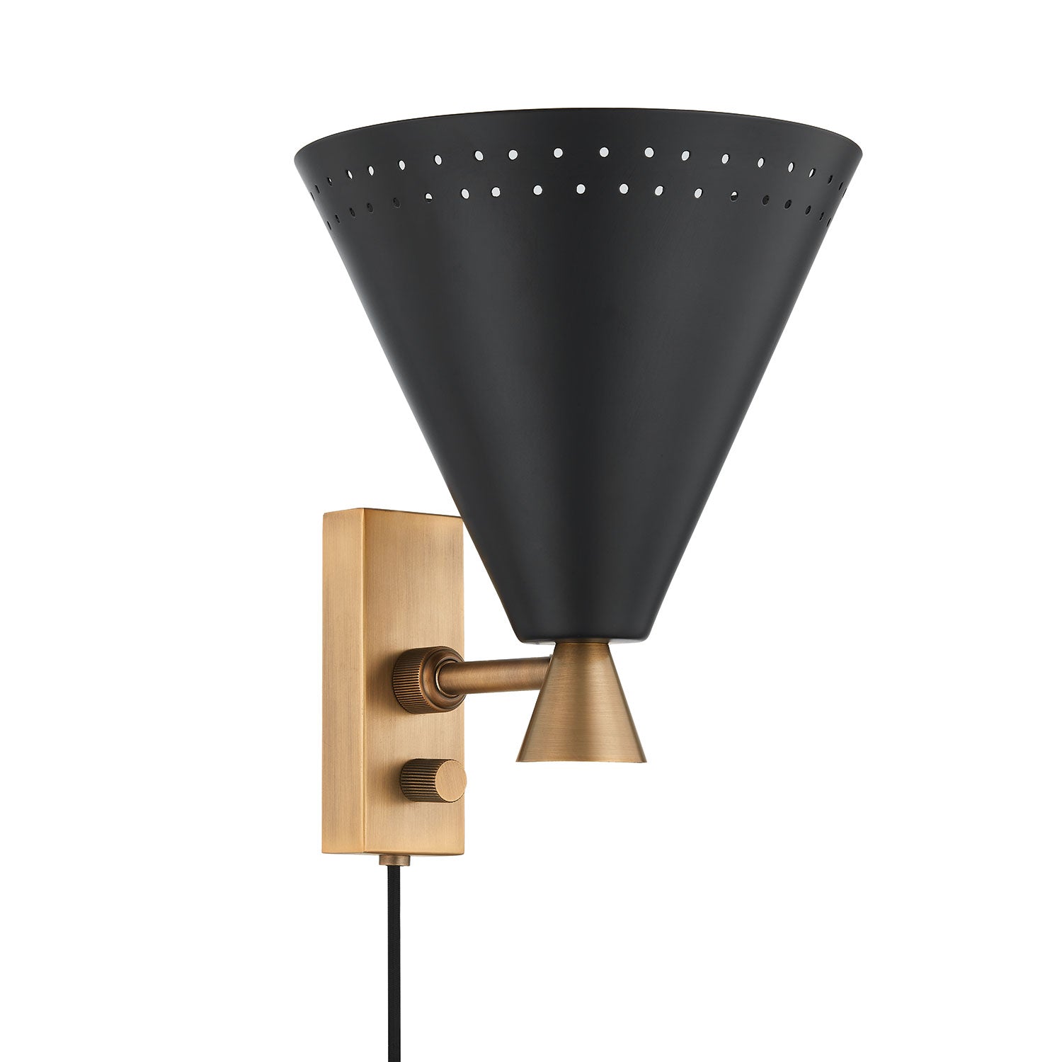 Troy Lighting Arvin 1 Light Plug-in Wall Sconce