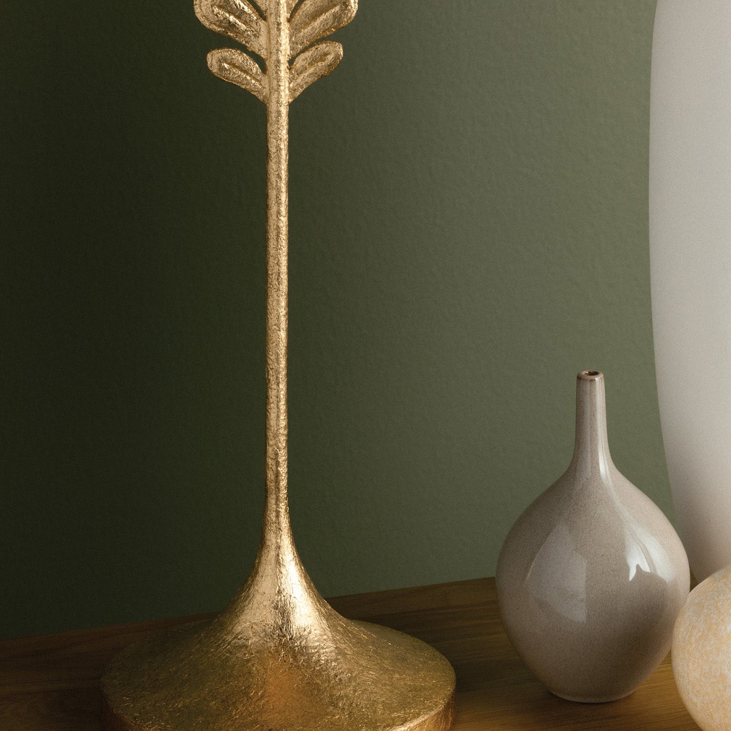 Troy Lighting Florian Vintage Gold Leaf Table Lamp