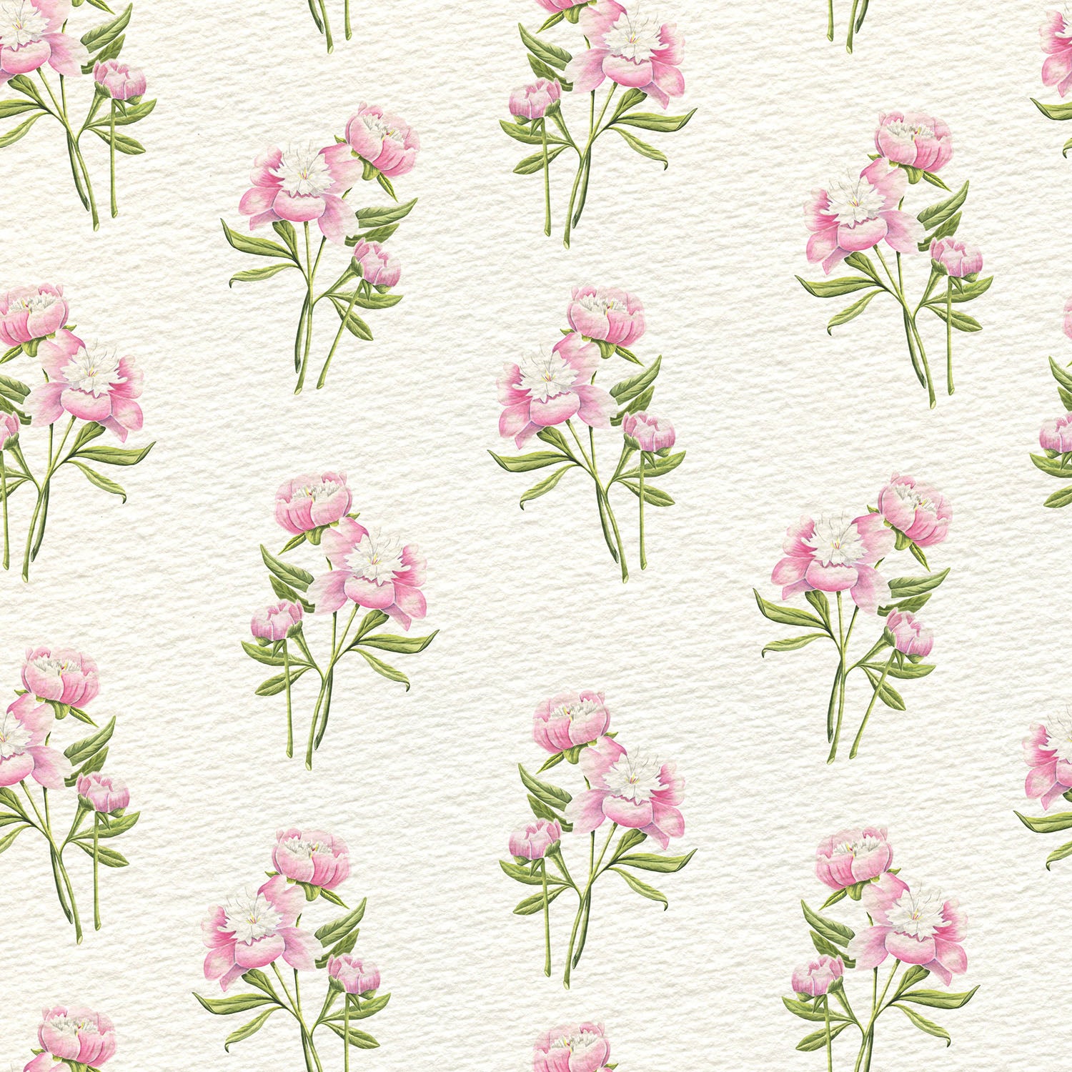 Mitchell Black Peony Bouquet Wallpaper