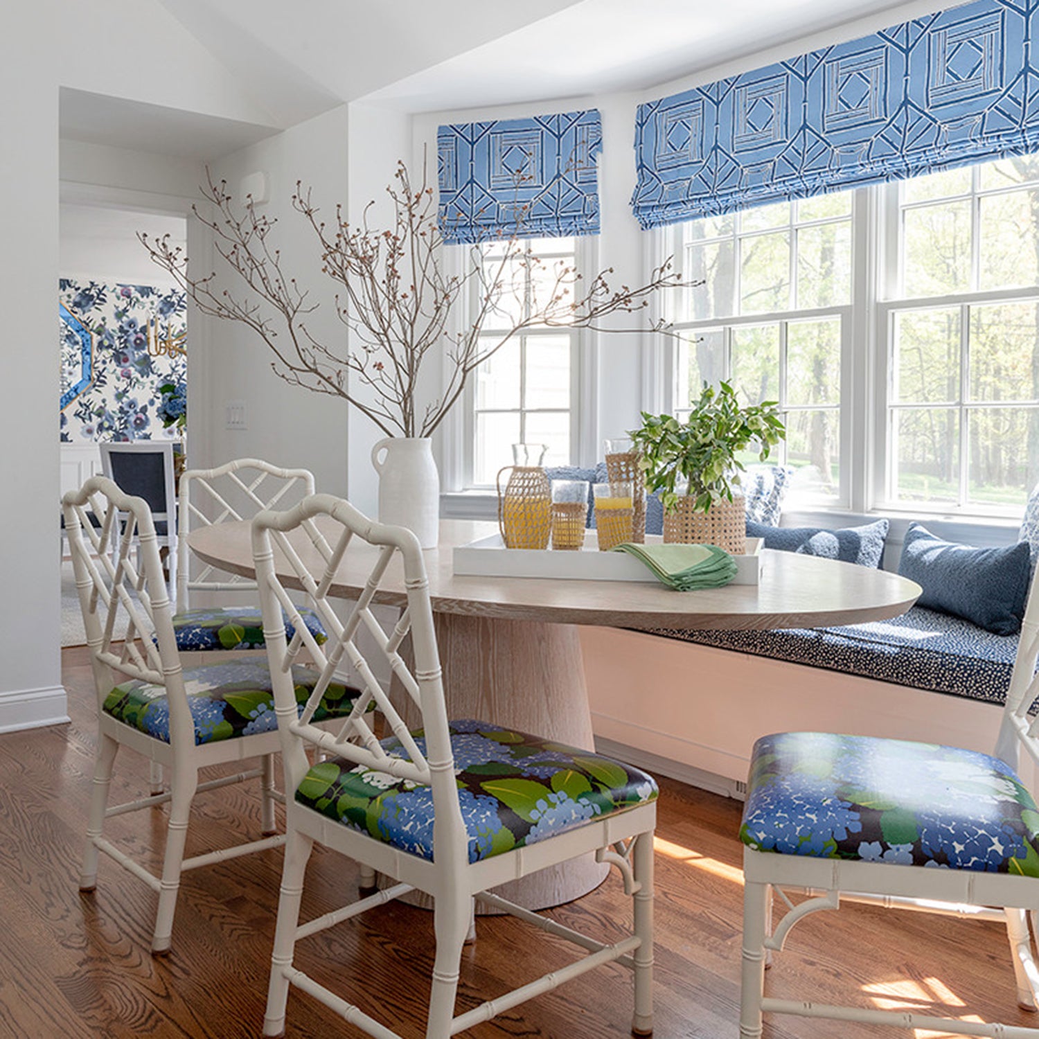 Worlds Away Jefferson Dining Table