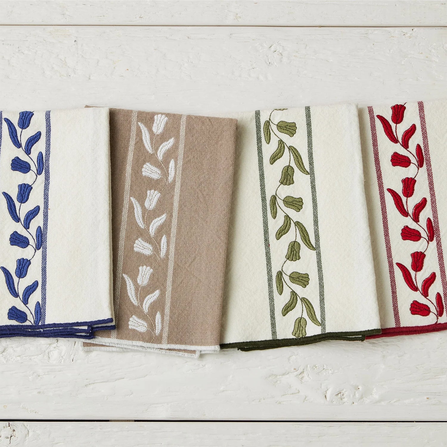 Etu Home Tulip Dinner Napkin Set of 4