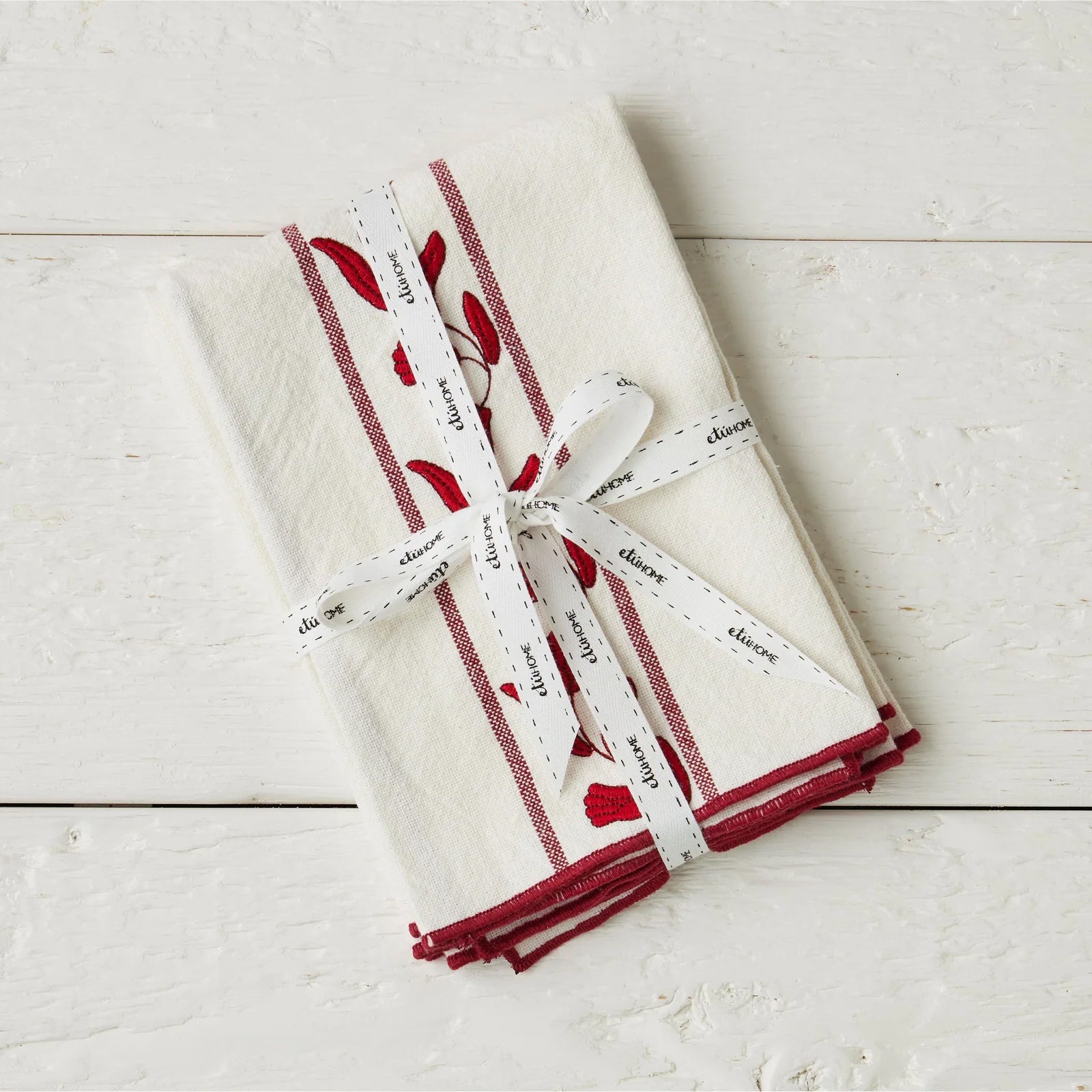 Etu Home Tulip Dinner Napkin Set of 4
