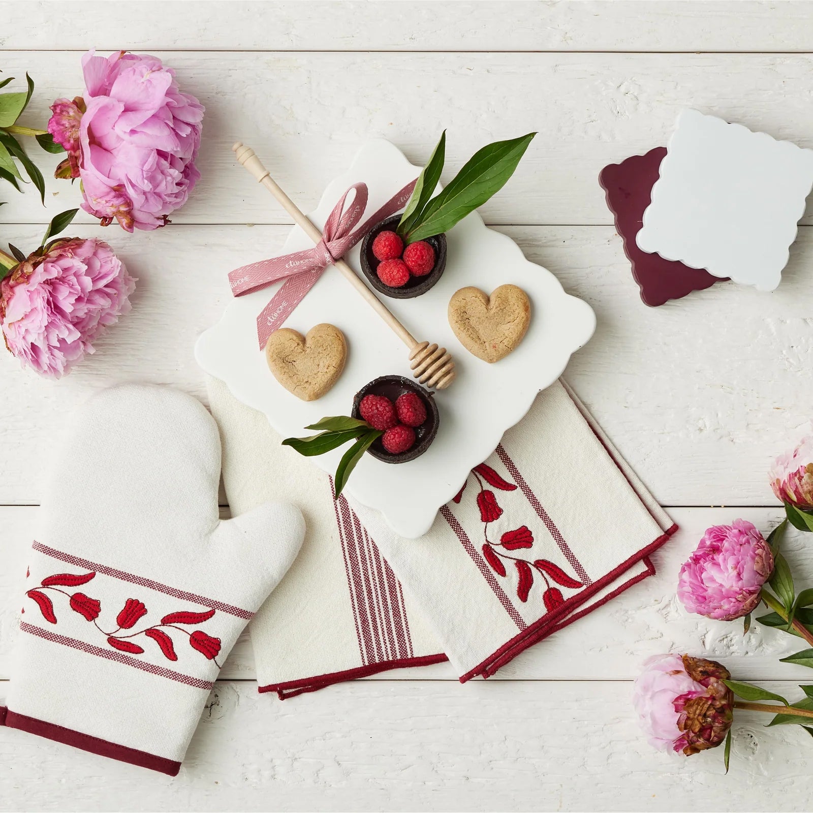 Etu Home Tulip Dinner Napkin Set of 4
