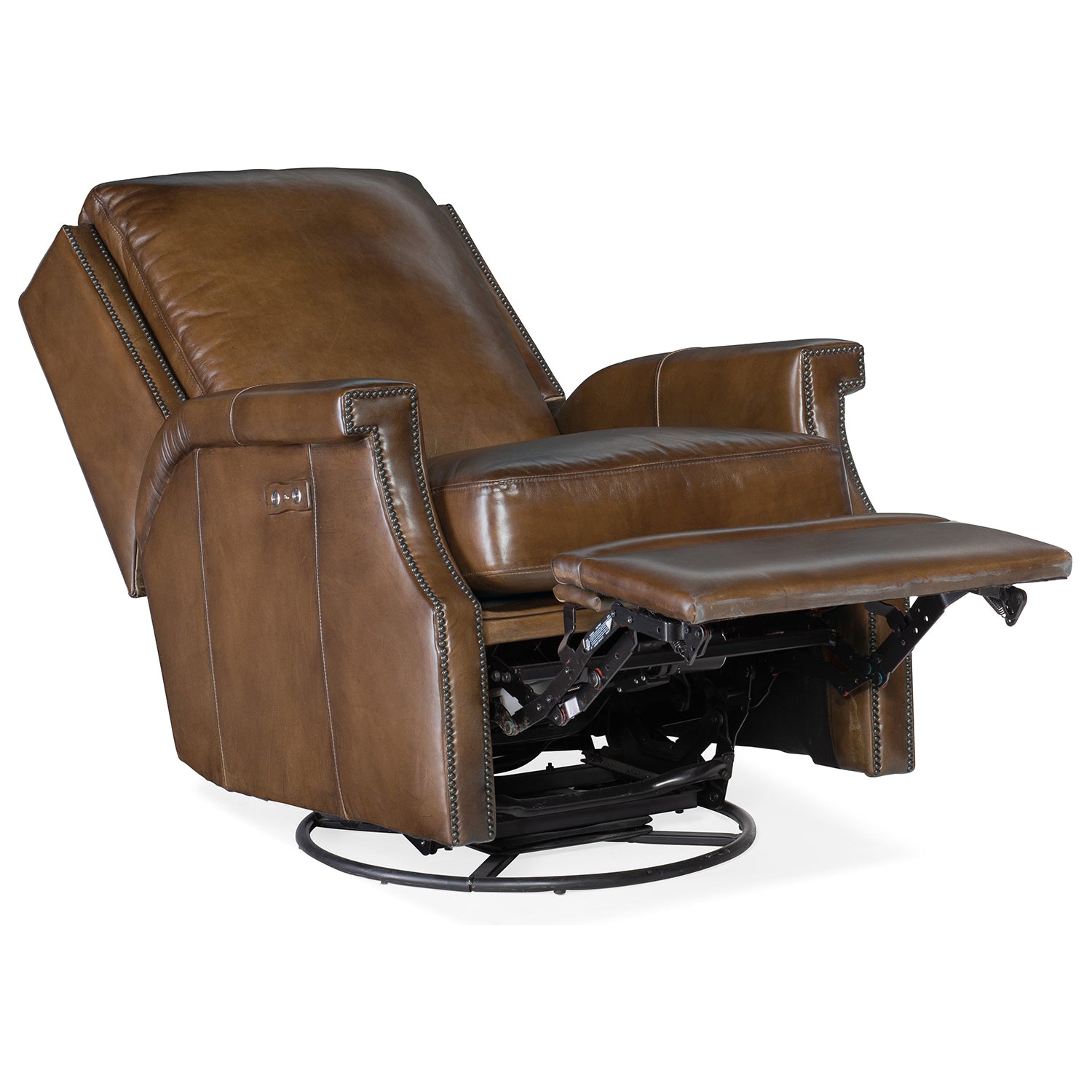 Hooker Furniture Collin Power Swivel Glider Recliner