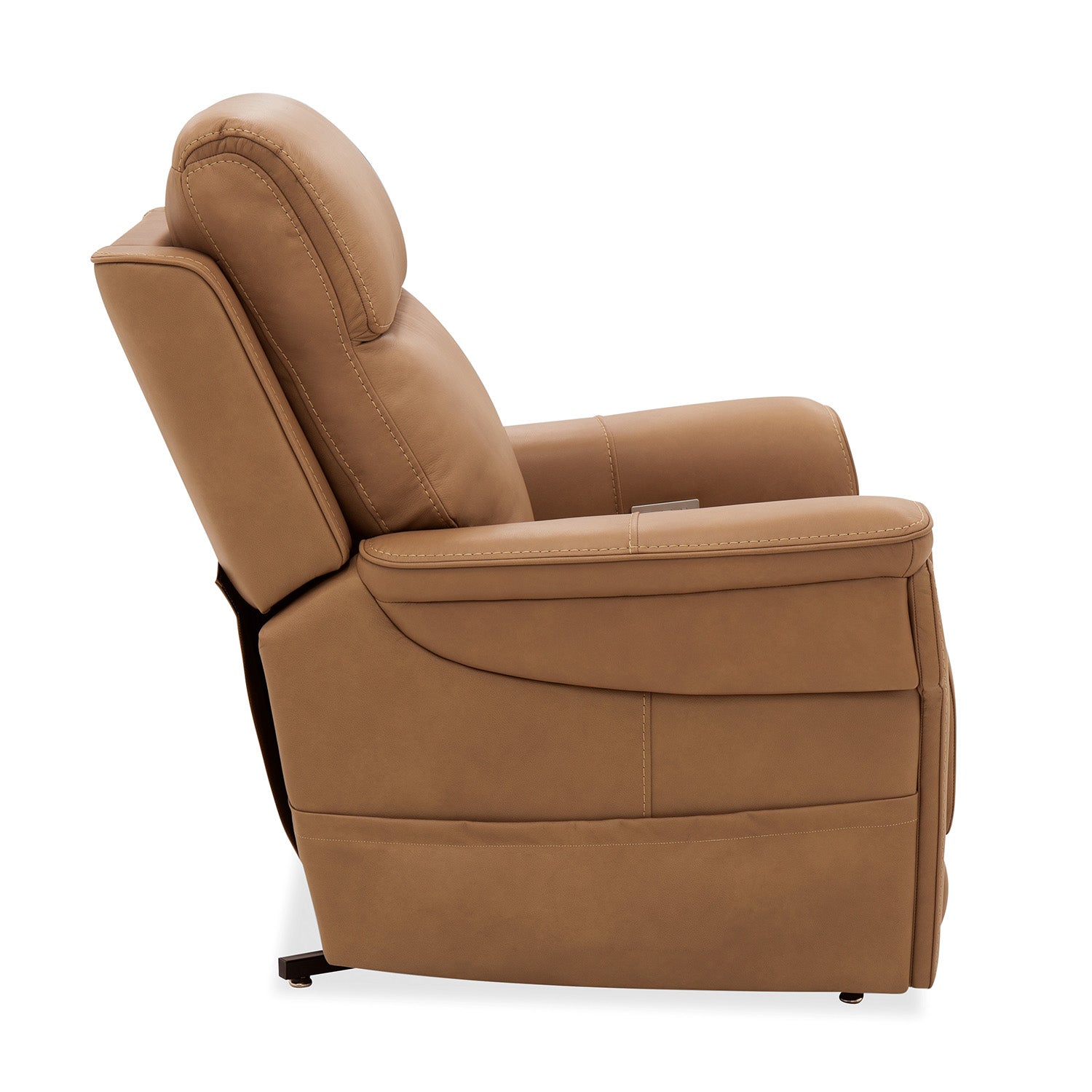 Hooker Furniture Lyra Sahara Havana Lift Chair with Power Recline, Headrest and Lumbar