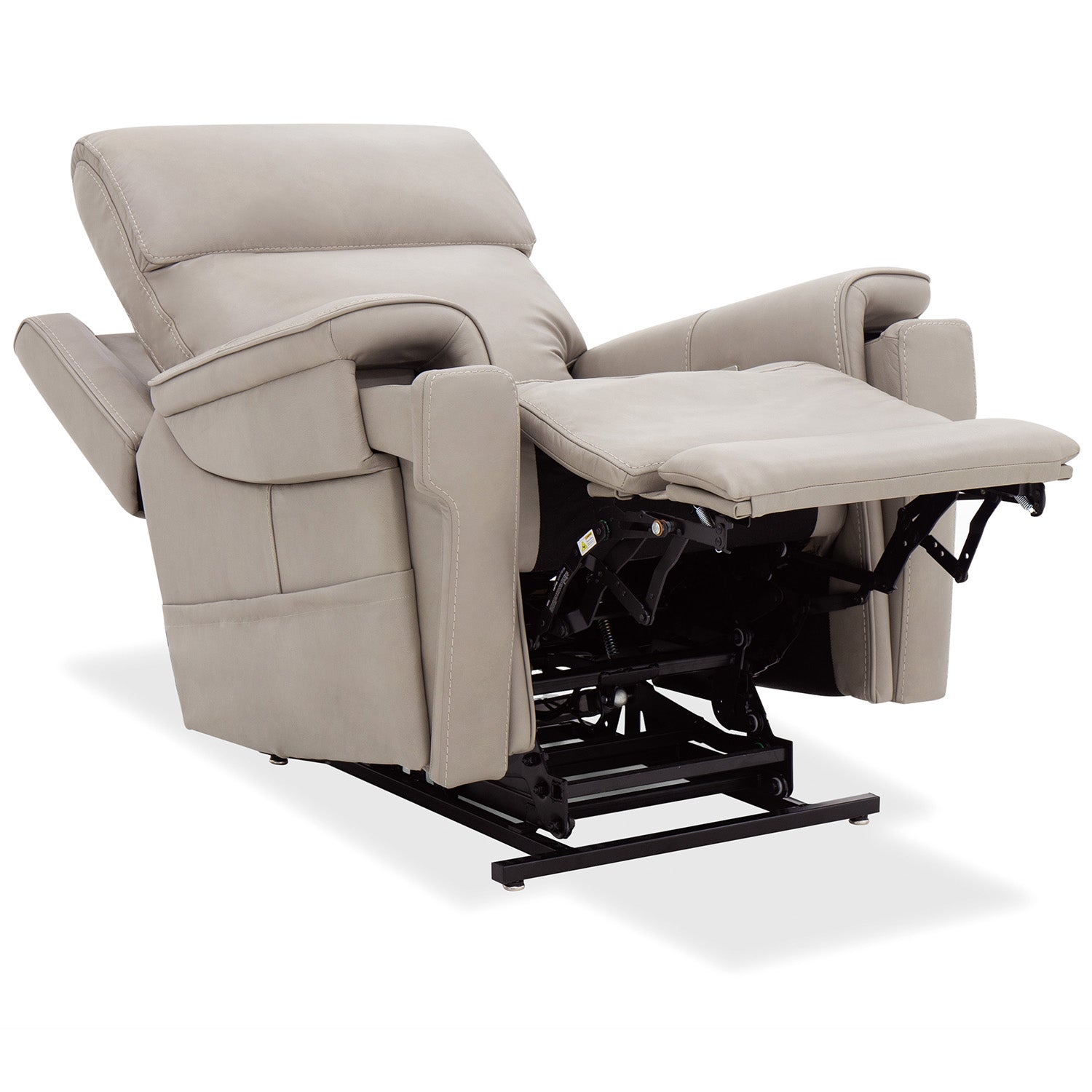 Hooker Furniture Lyra Sahara Ash Lift Chair with Power Recline, Headrest and Lumbar