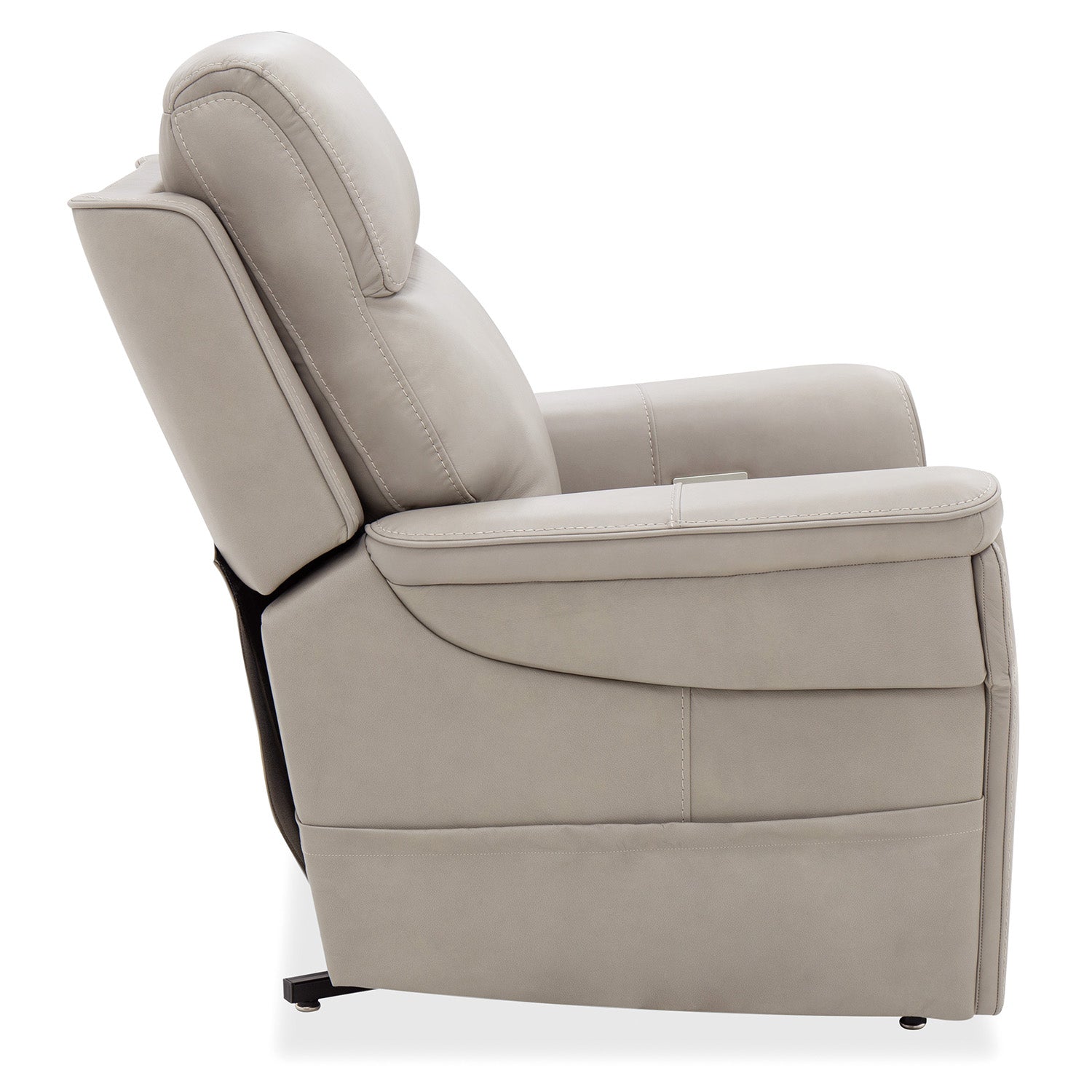 Hooker Furniture Lyra Sahara Ash Lift Chair with Power Recline, Headrest and Lumbar