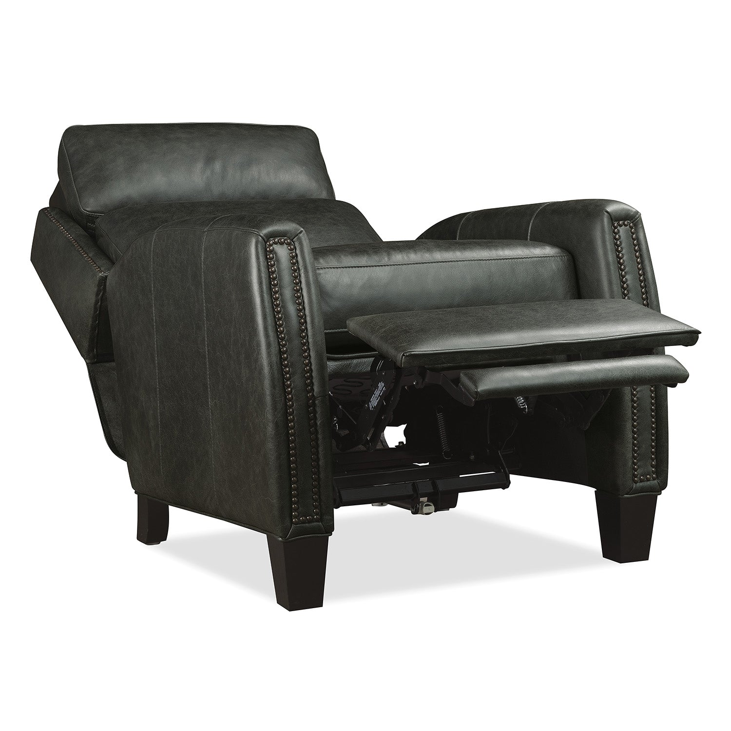 Hooker Furniture Jacklyn Jala Gray Power Recliner with Pop-Up Headrest