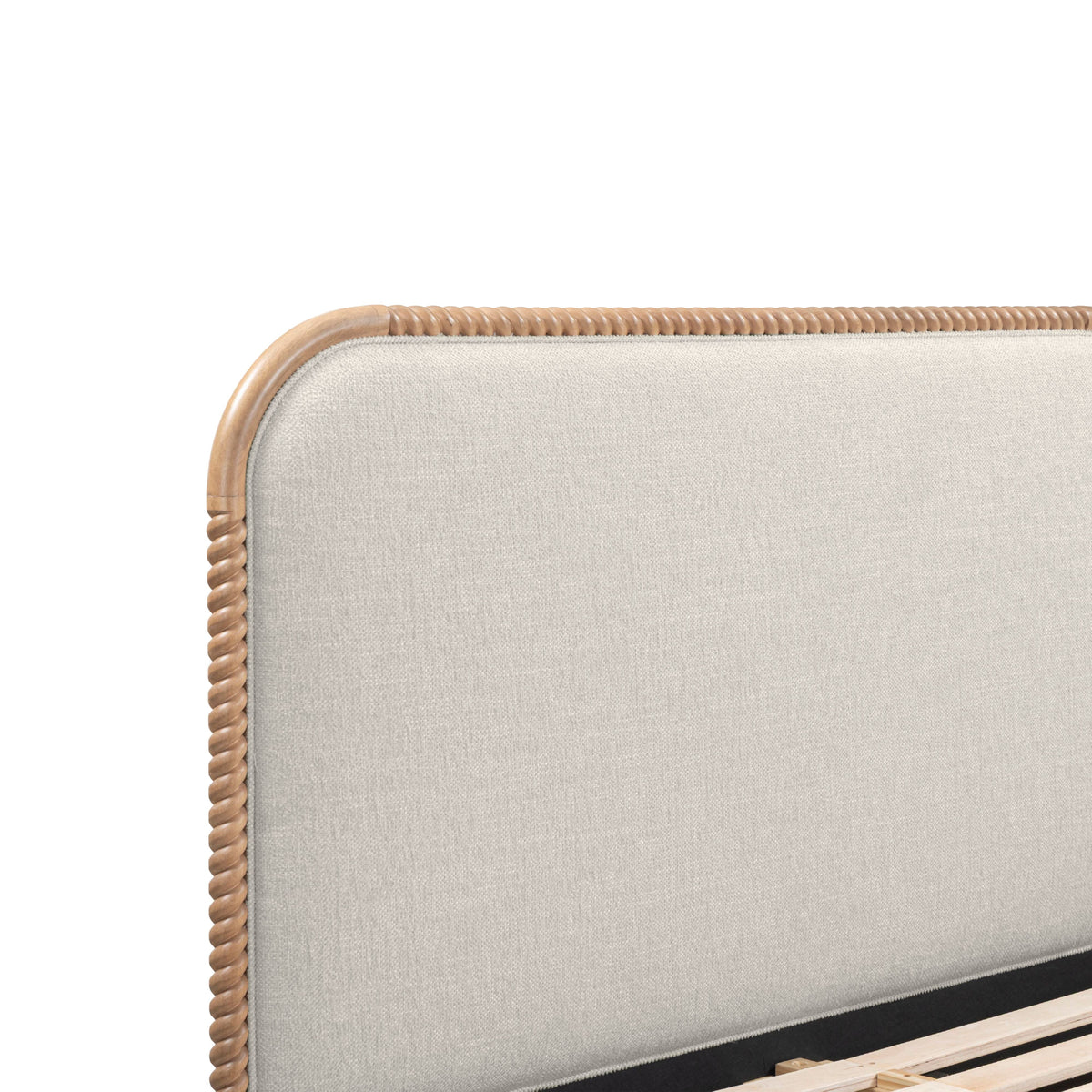 TOV Furniture Hatia Natural Basketweave Panel Bed