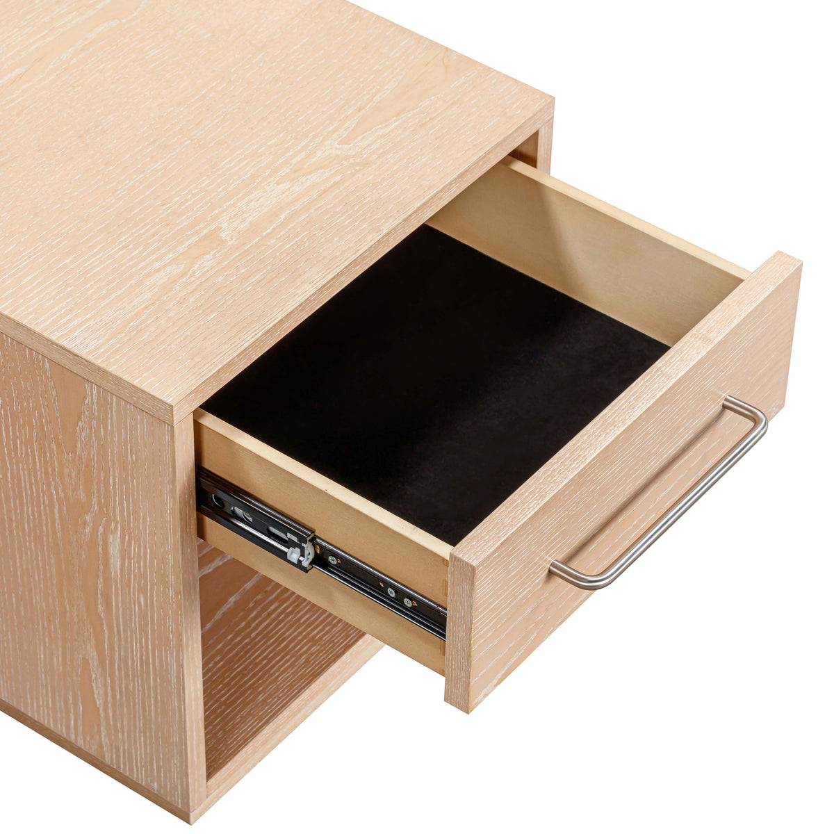 TOV Furniture Marlow Natural Wood Nightstand With Drawer