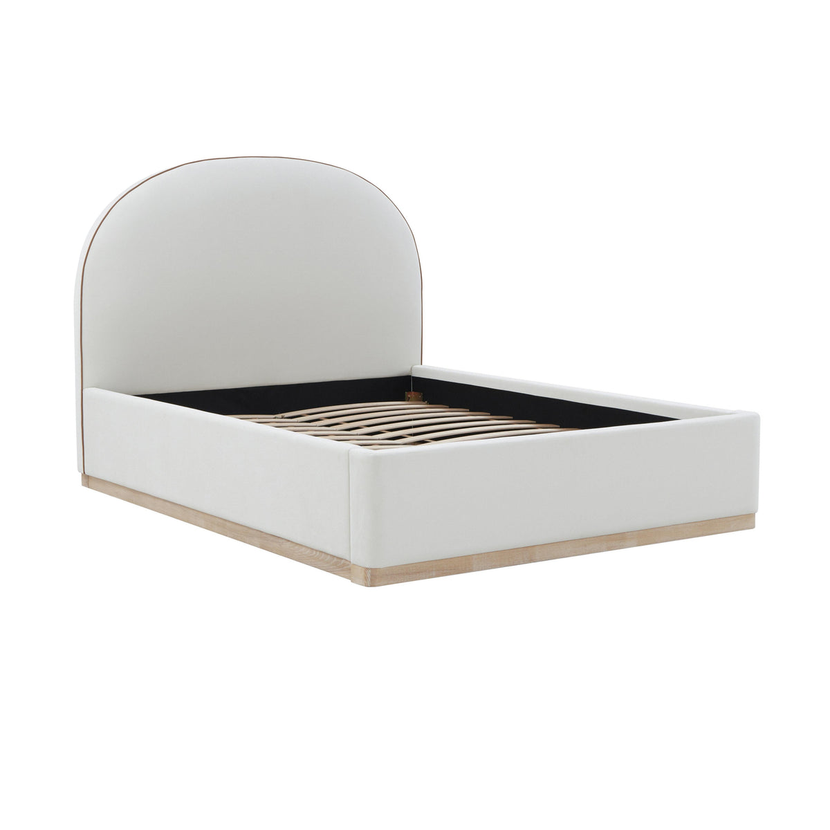 TOV Furniture Marlow Cream Performance Velvet Bed