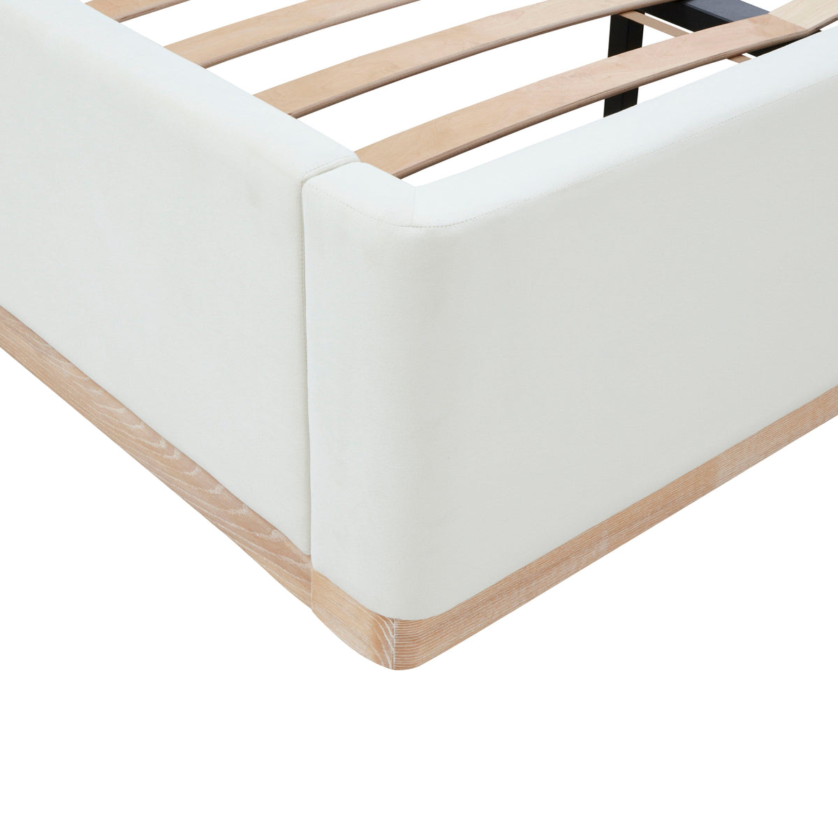 TOV Furniture Marlow Cream Performance Velvet Bed