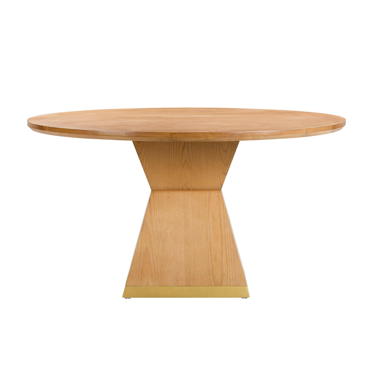 TOV Furniture Nolan Natural Wood Round Dining Table