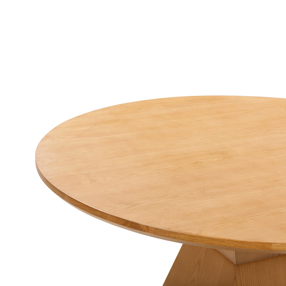 TOV Furniture Nolan Natural Wood Round Dining Table