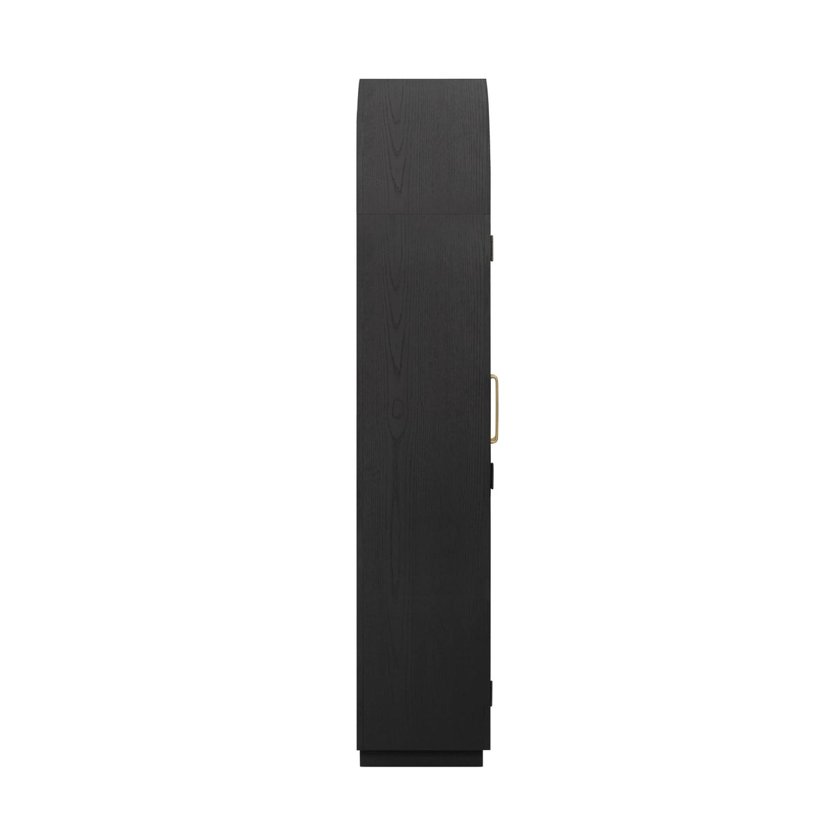 TOV Furniture Marlow Black Wood Display Cabinet