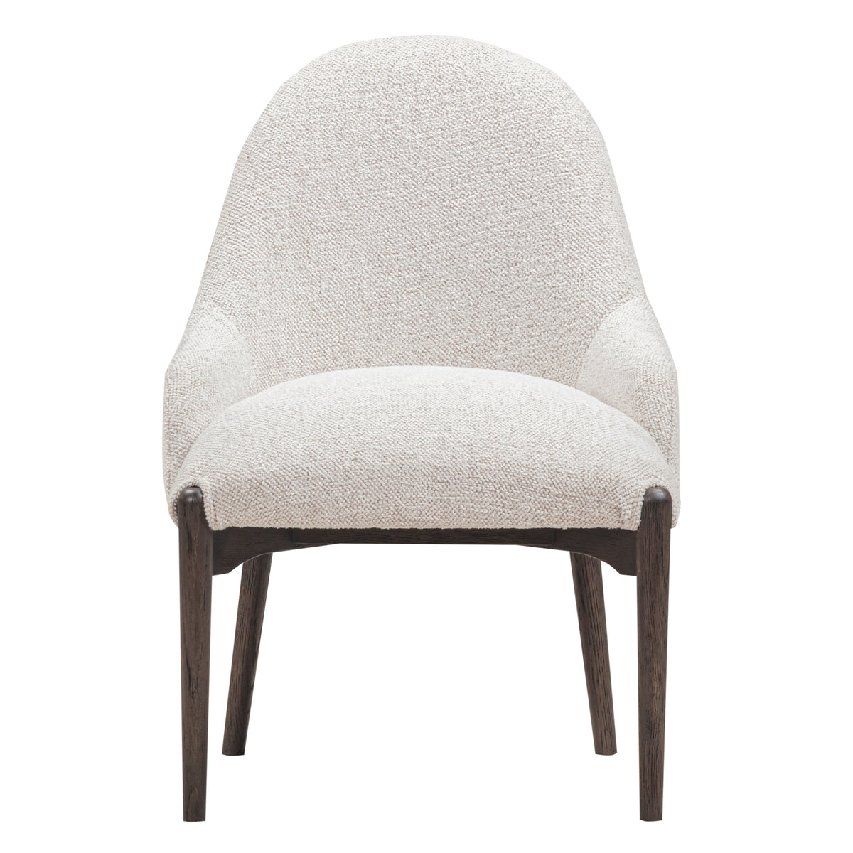 TOV Furniture Glendale White Performance Chenille Dining Chair