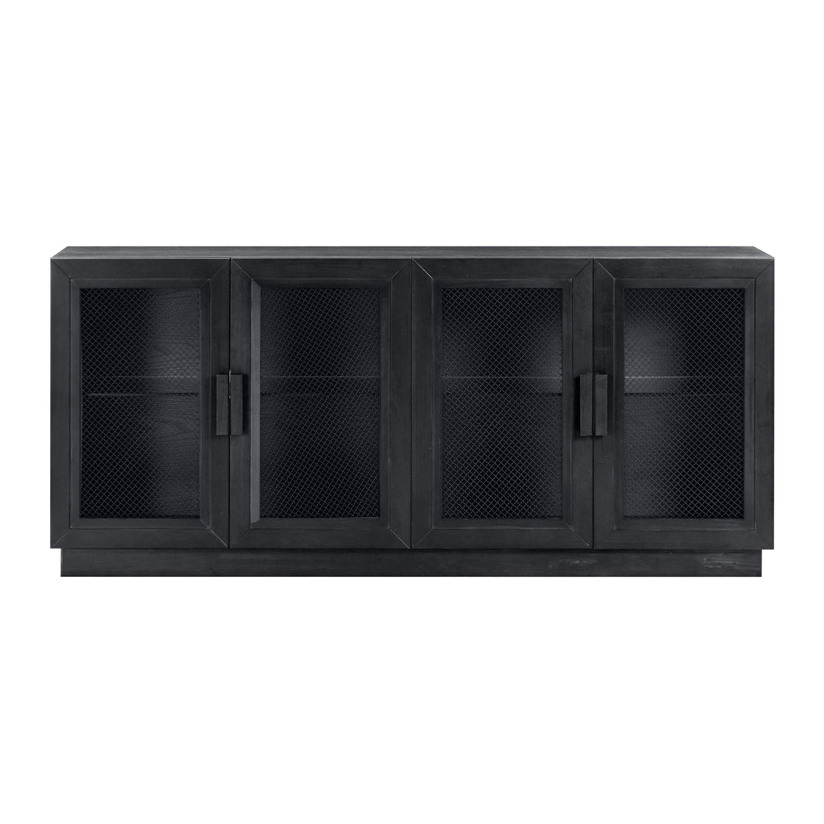 TOV Furniture Nolan Black Wood Media Console