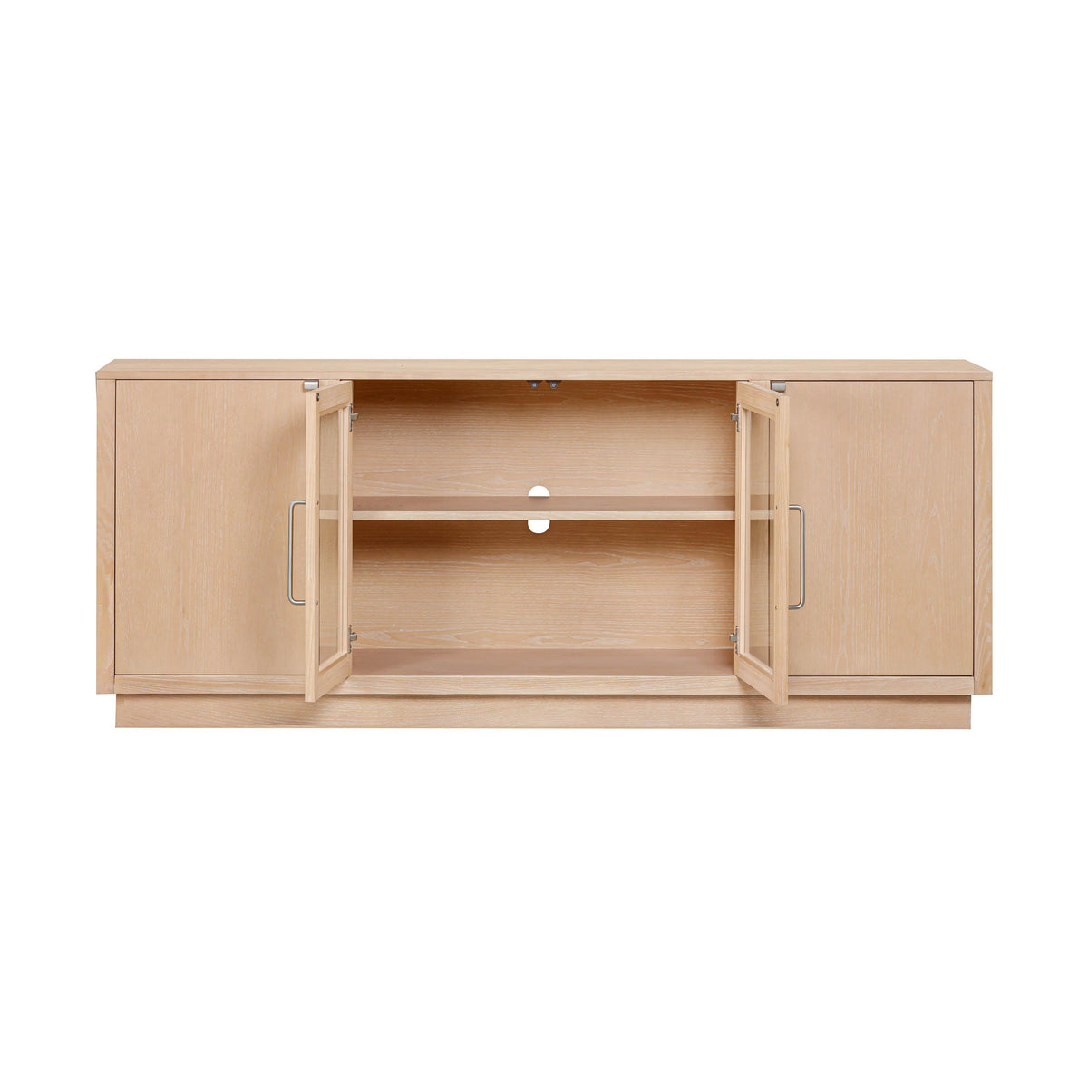 TOV Furniture Marlow Natural Wood Media Console