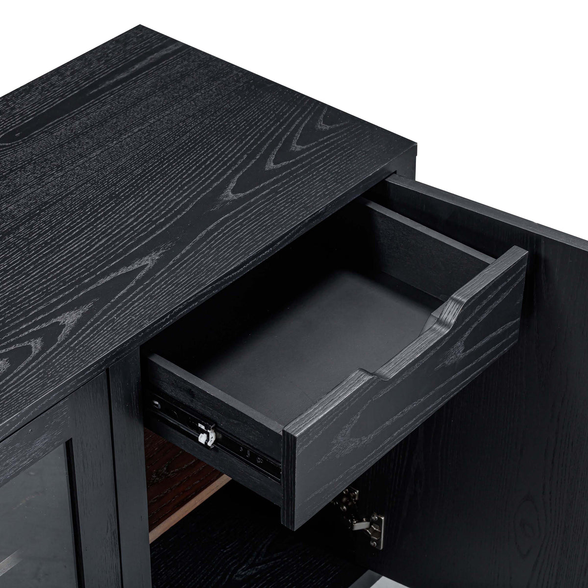 TOV Furniture Marlow Black Wood Media Console