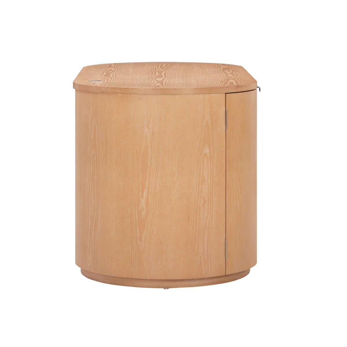 TOV Furniture Marlow Natural Wood Executive Desk With Storage